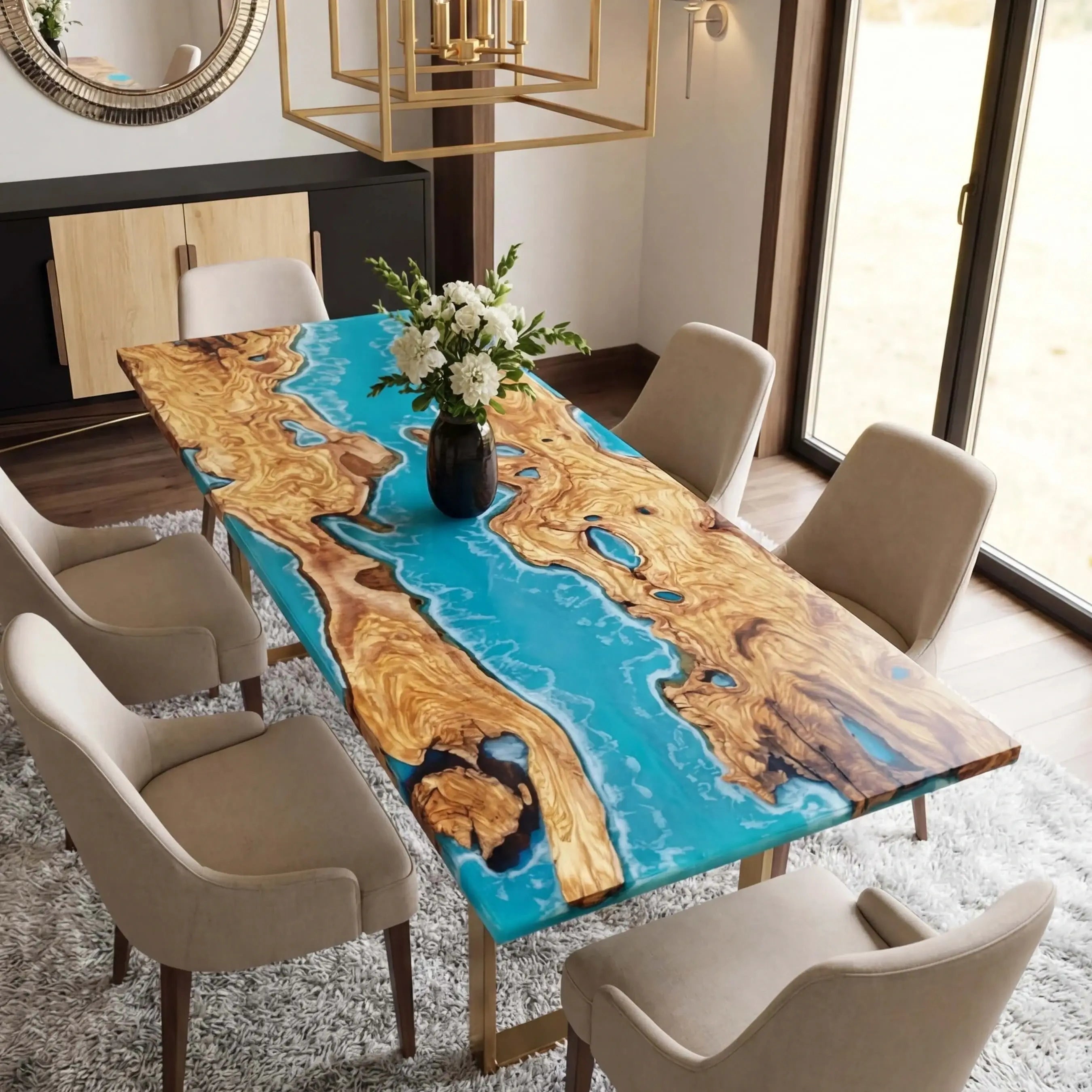 Custom-Olive-Epoxy-Resin-River-Table-Blue-Waves-EYT-38-20