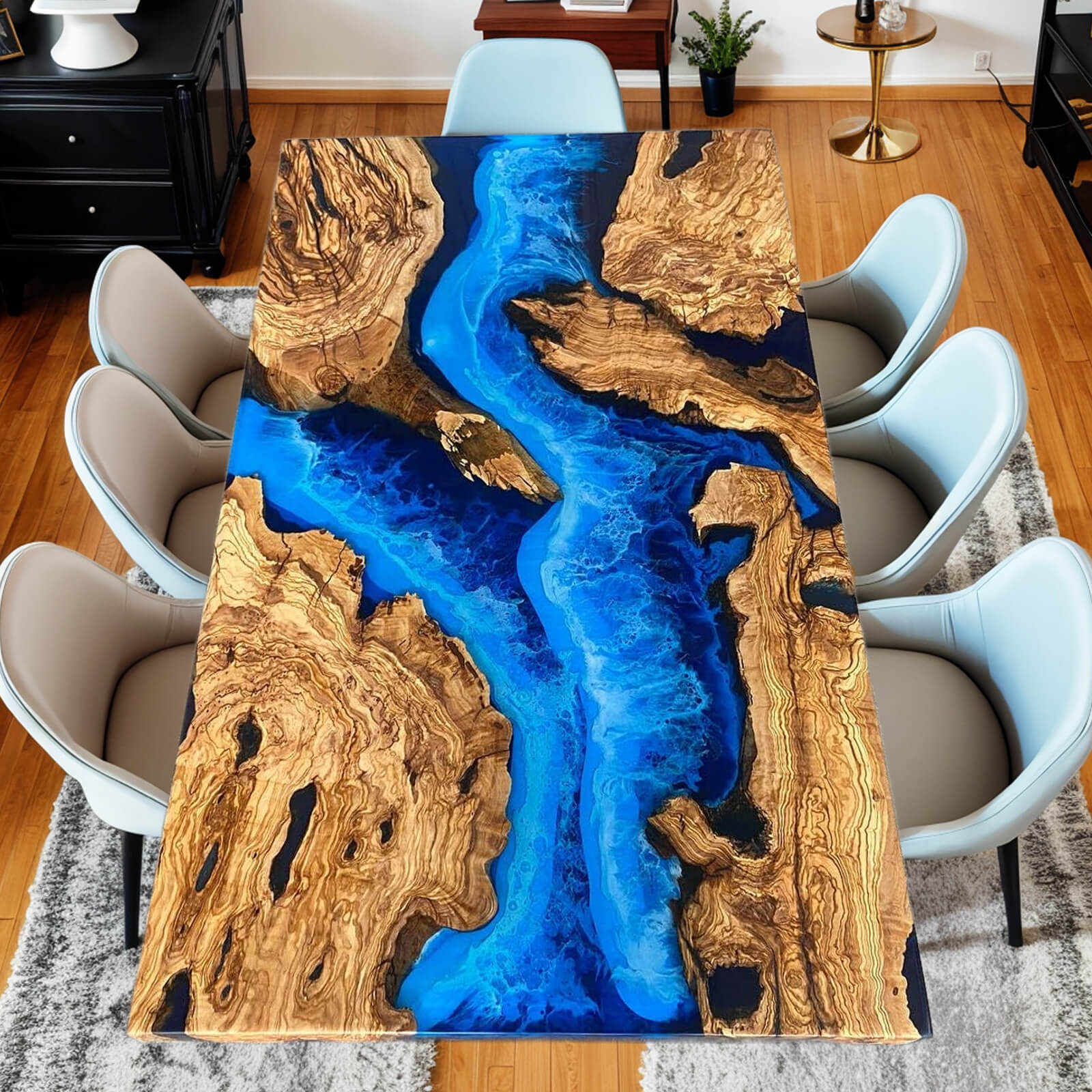 custom-olive-epoxy-resin-river-table-blue-waves-jyt-37-54
