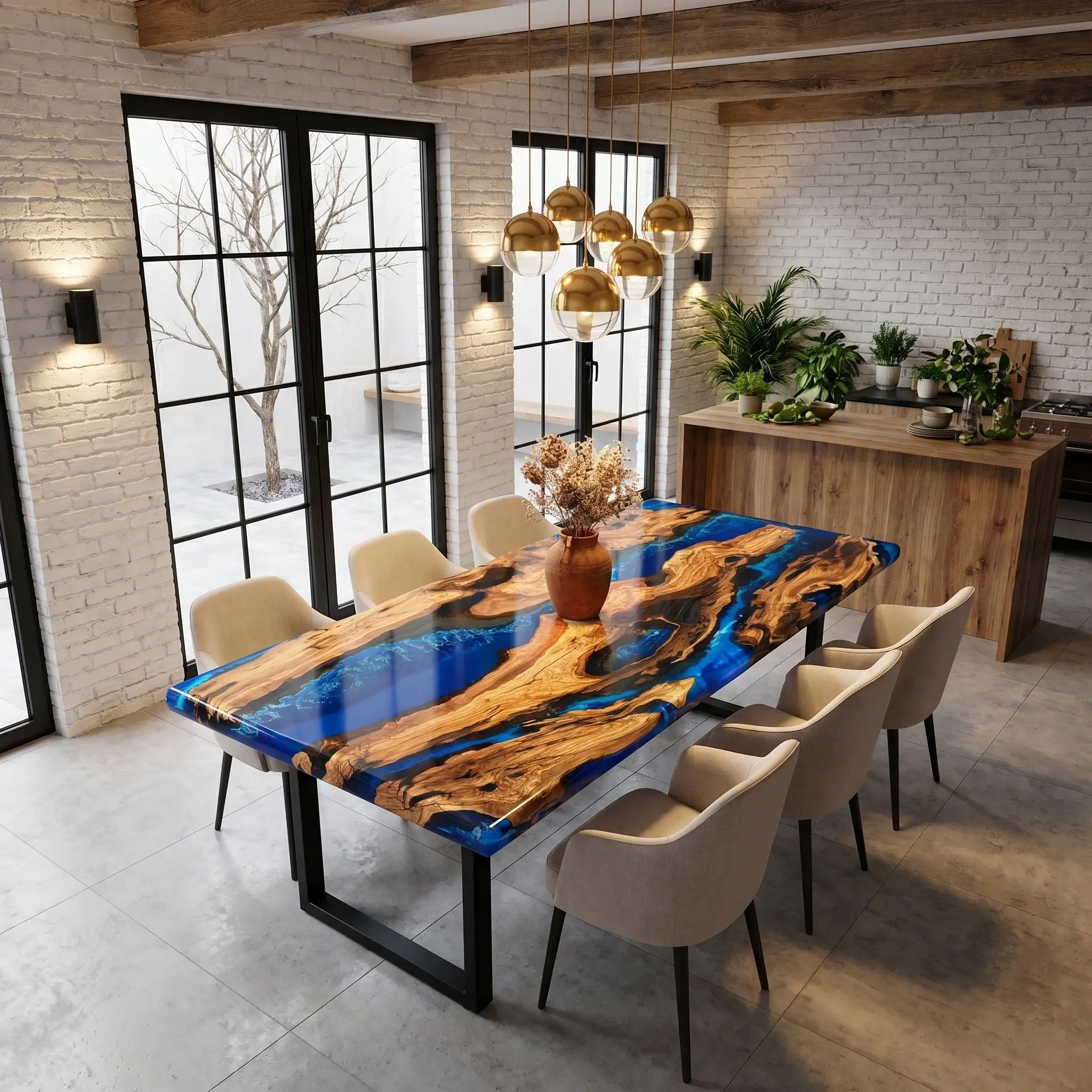 Custom-Olive-Epoxy-Resin-River-Table-Blue-Waves-XPL-92-18