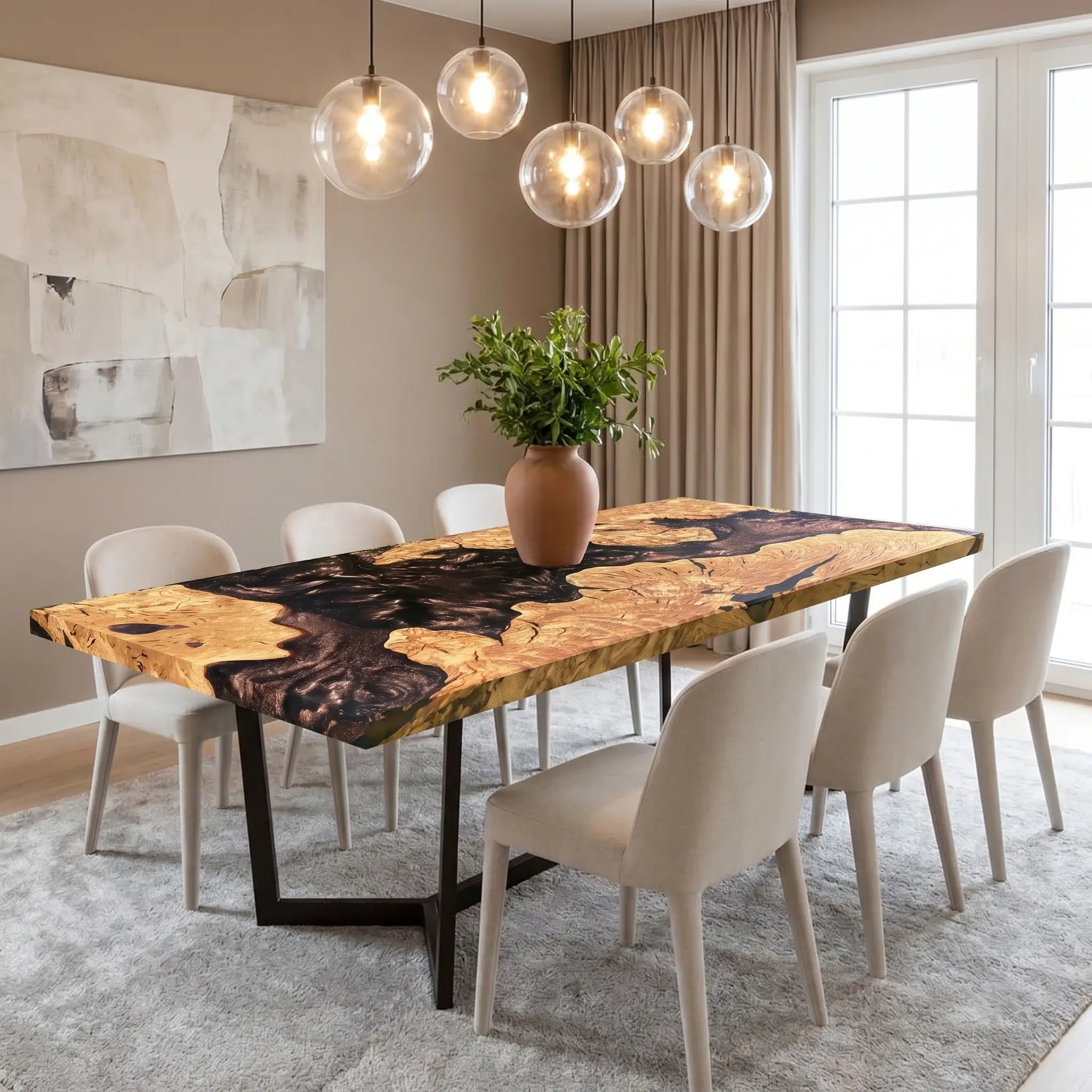 Custom-Olive-Epoxy-Resin-River-Table-Brown-Resin-ERT-79-18
