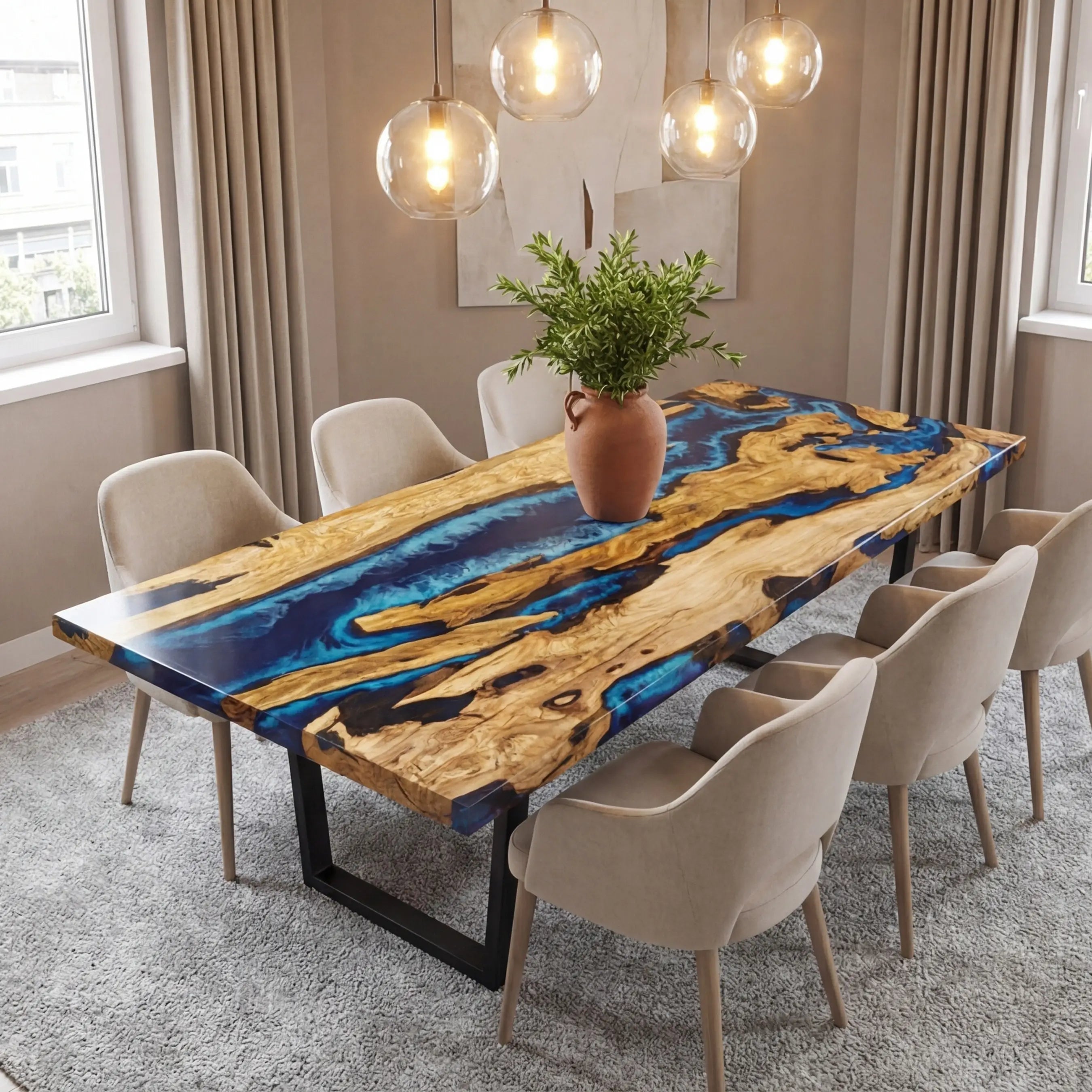 Custom-Olive-Epoxy-Resin-River-Table-Deep-Sea-Blue-XTR-49-19