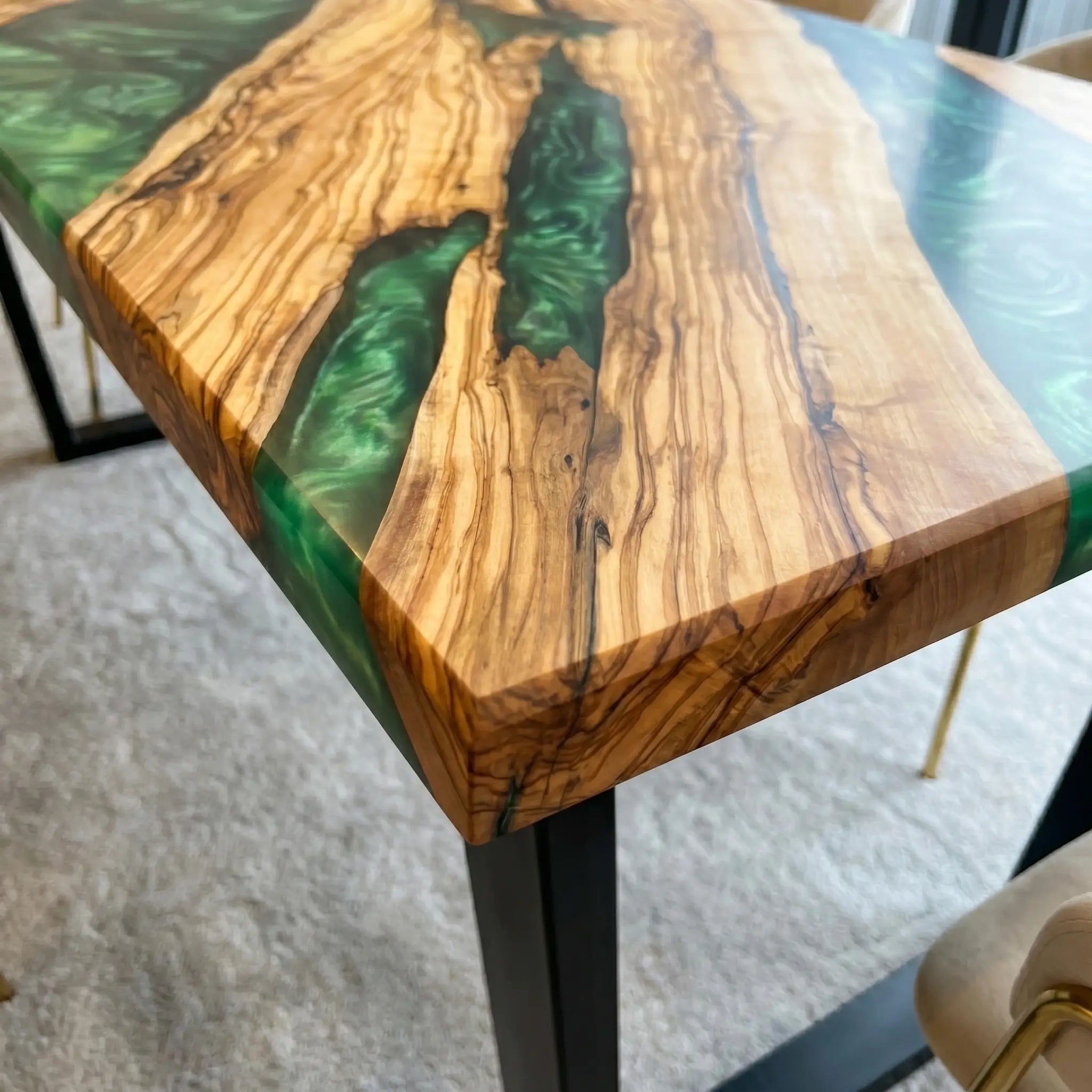 Custom-Olive-Epoxy-Resin-River-Table-Green-Resin-ERY-99-19