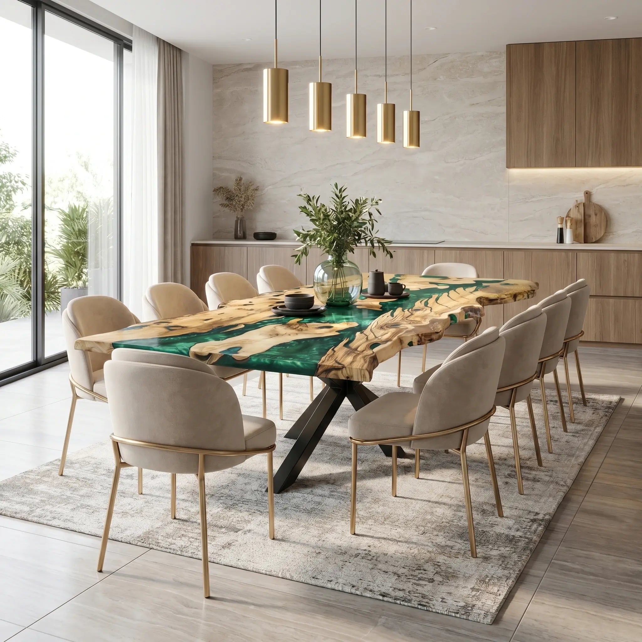 Custom-Olive-Epoxy-Resin-River-Table-Green-Resin-XTR-56-22