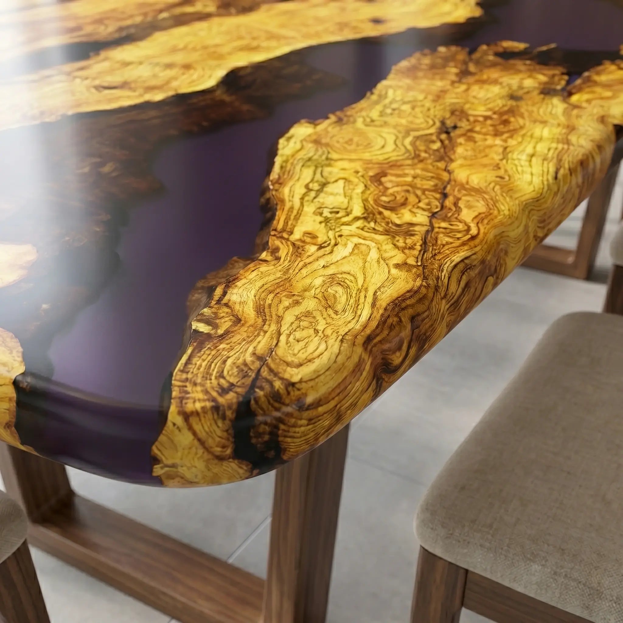 Custom-Olive-Epoxy-Resin-River-Table-Purple-Resin-ERT-88-20