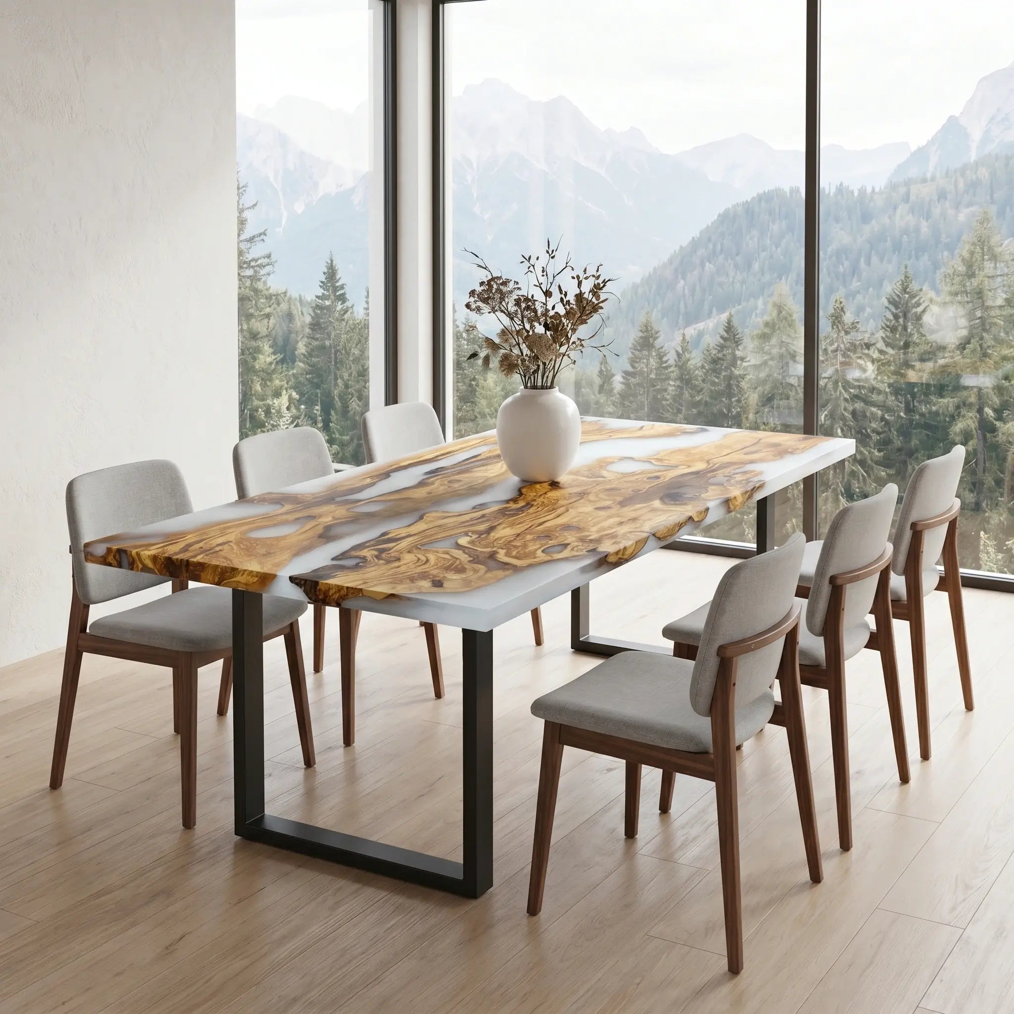 Custom-Olive-Epoxy-Resin-River-Table-White-Resin-ERT-61-22