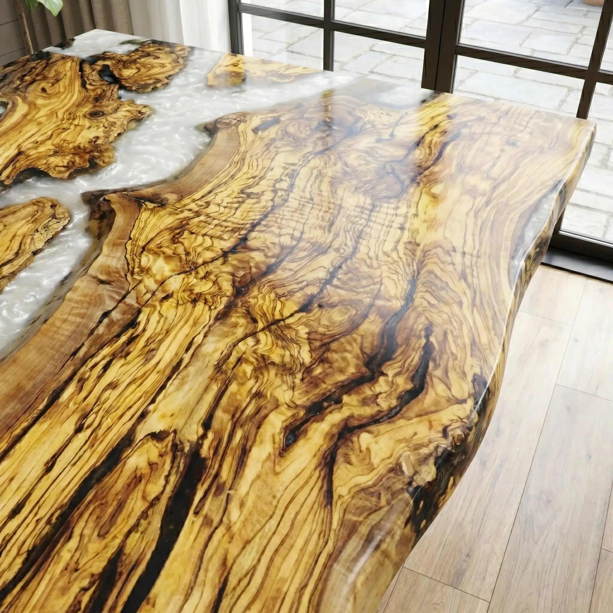 Custom-Olive-Epoxy-Resin-River-Table-White-Resin-ERT-70-19