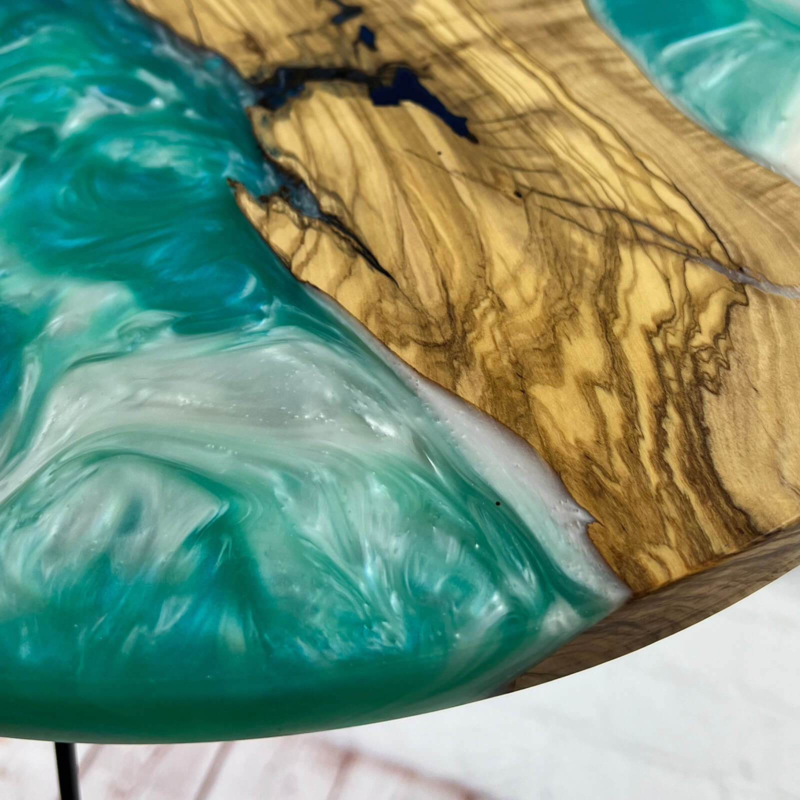 custom-olive-epoxy-resin-round-coffee-table-blue-resin-orm-17-61