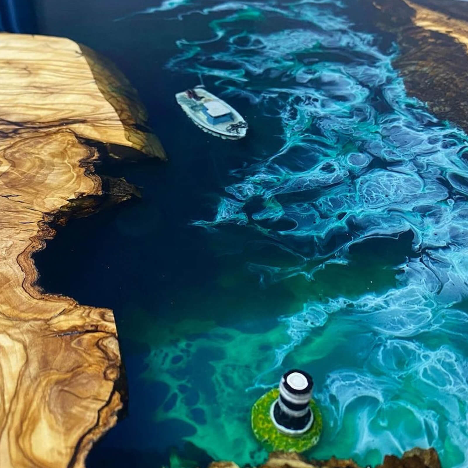 custom-olive-epoxy-resin-round-coffee-table-blue-waves-olt-30-9