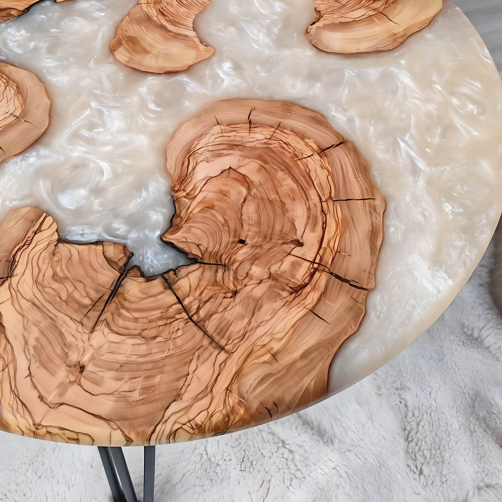 custom-olive-epoxy-resin-round-coffee-table-white-resin-qre-29-18