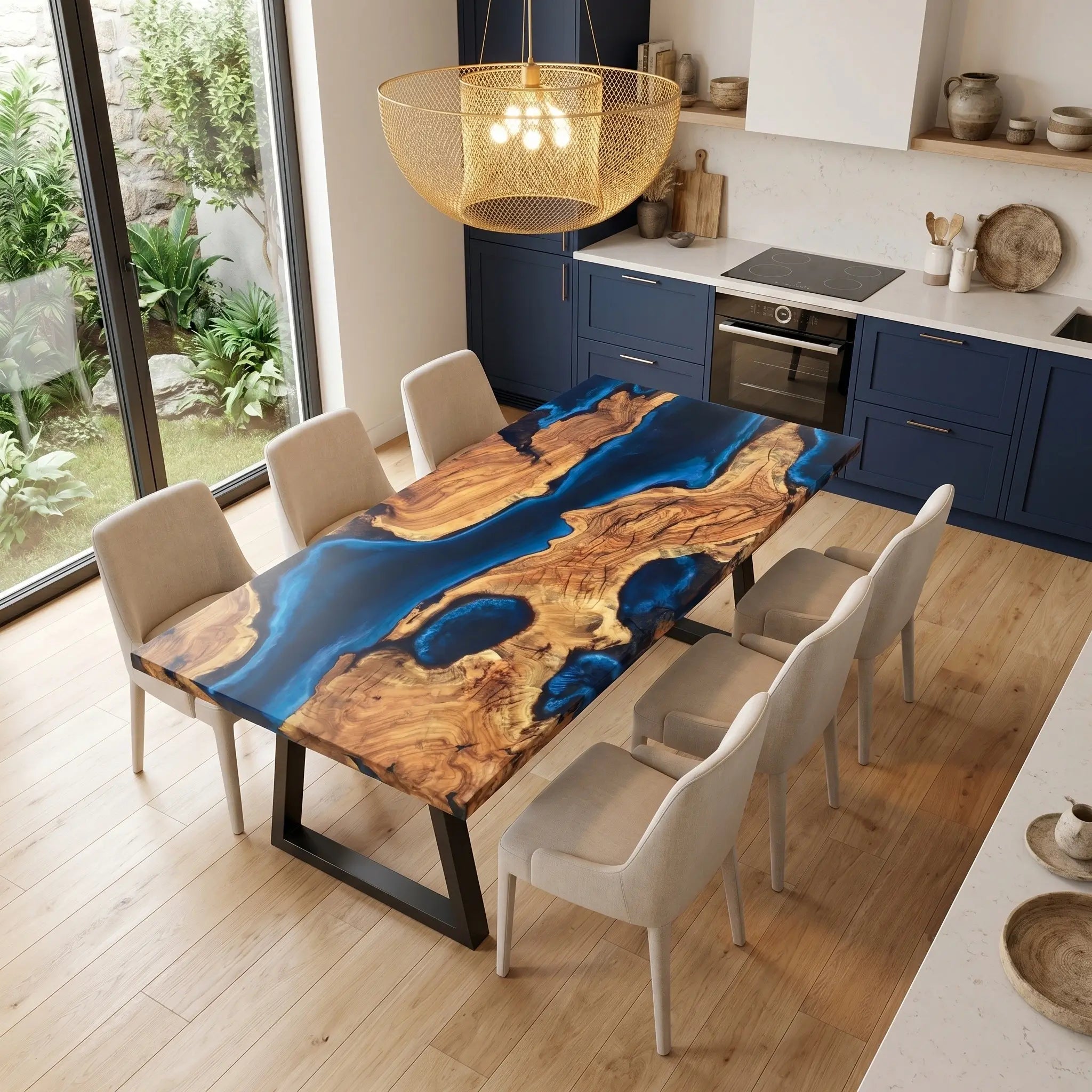 Custom-Olive-Wood-Epoxy-Resin-River-Table-Deep-Blue-OLT-29-21