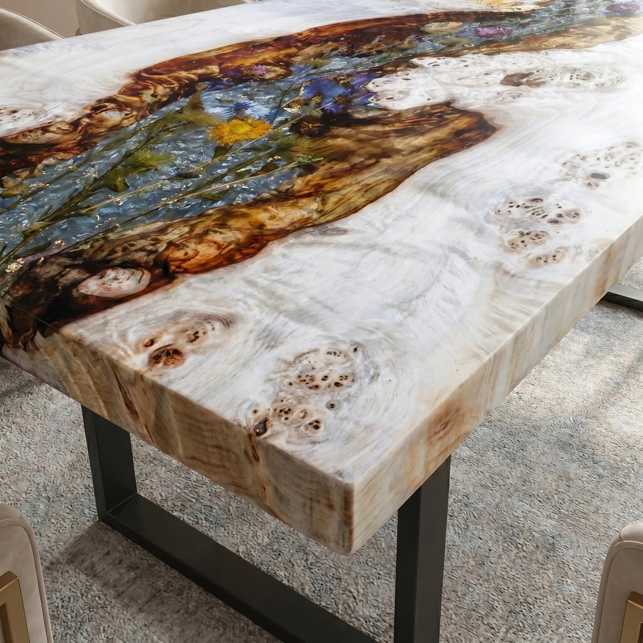 Custom-Poplar-Epoxy-Resin-Rectangular-Flower-Coffee-Table-Ice-Crack-Resin-ERR-31-20