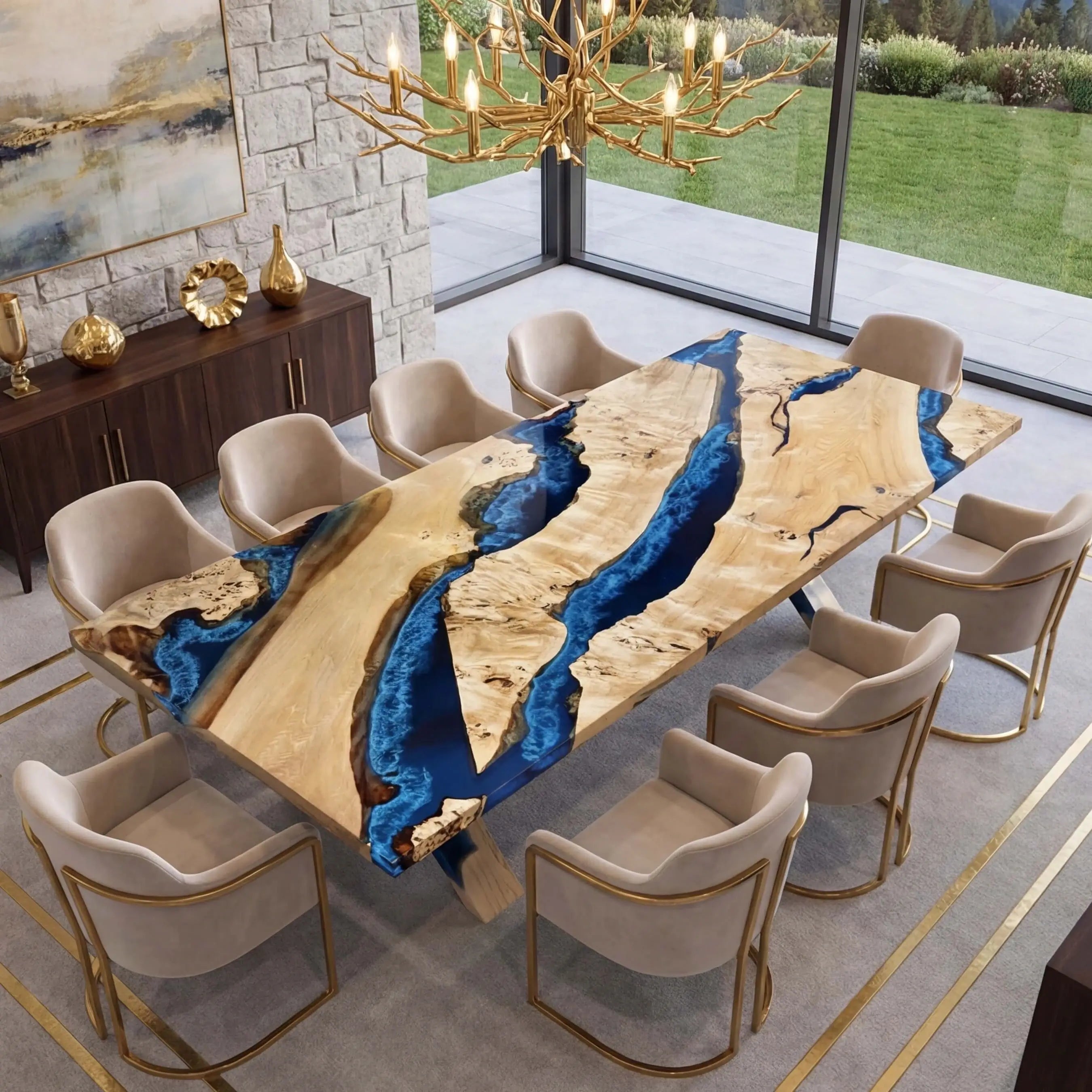 Custom-Poplar-Epoxy-Resin-River-Table-Blue-Resin-ERT-81-19