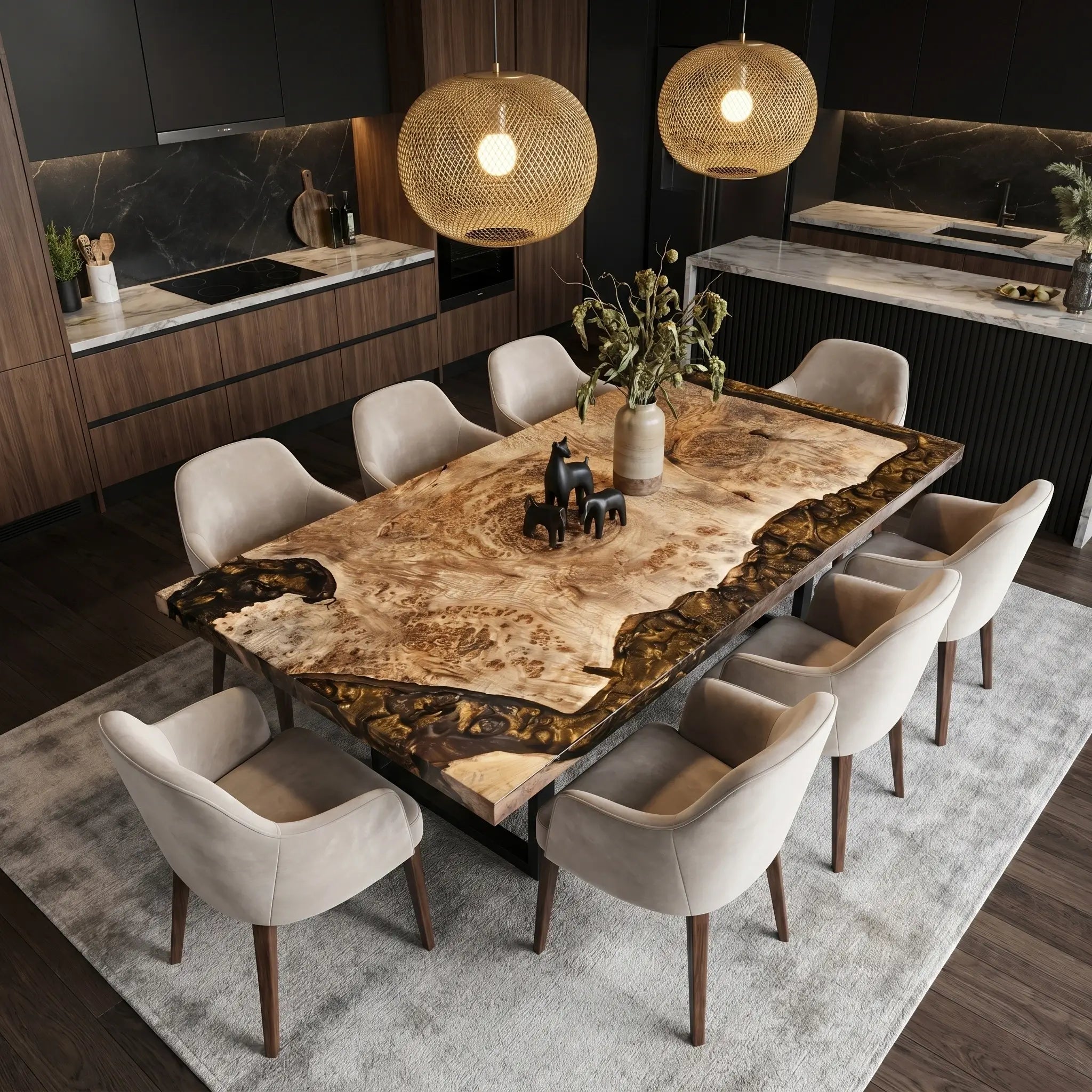 Custom-Poplar-Epoxy-Resin-River-Table-Gold-Resin-POP-73-20