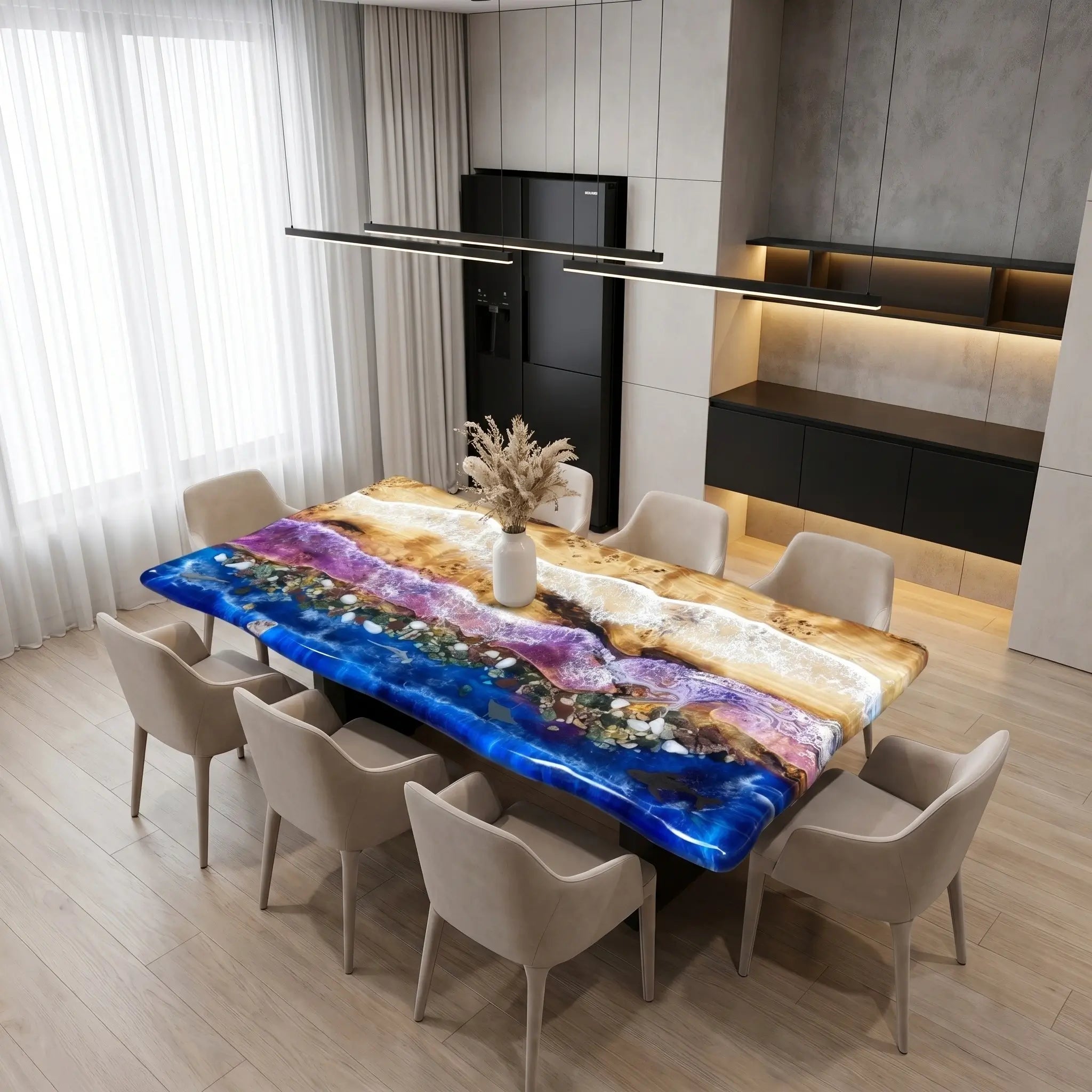 Custom-Poplar-Epoxy-Resin-River-Table-Ocean-Waves-Resin-ERR-47-23