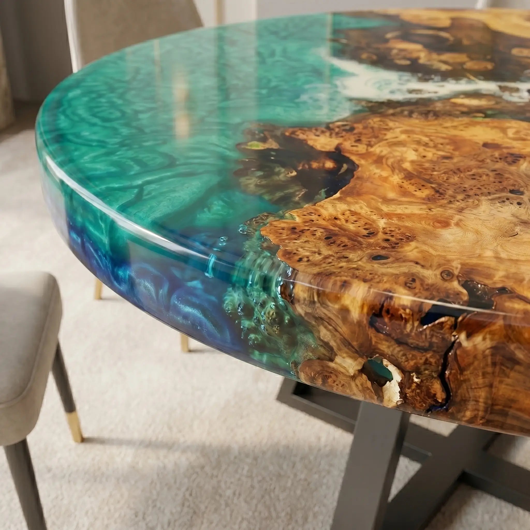 Custom-Poplar-Epoxy-Resin-Round-Coffee-Table-Blue-Green-EQR-87-20
