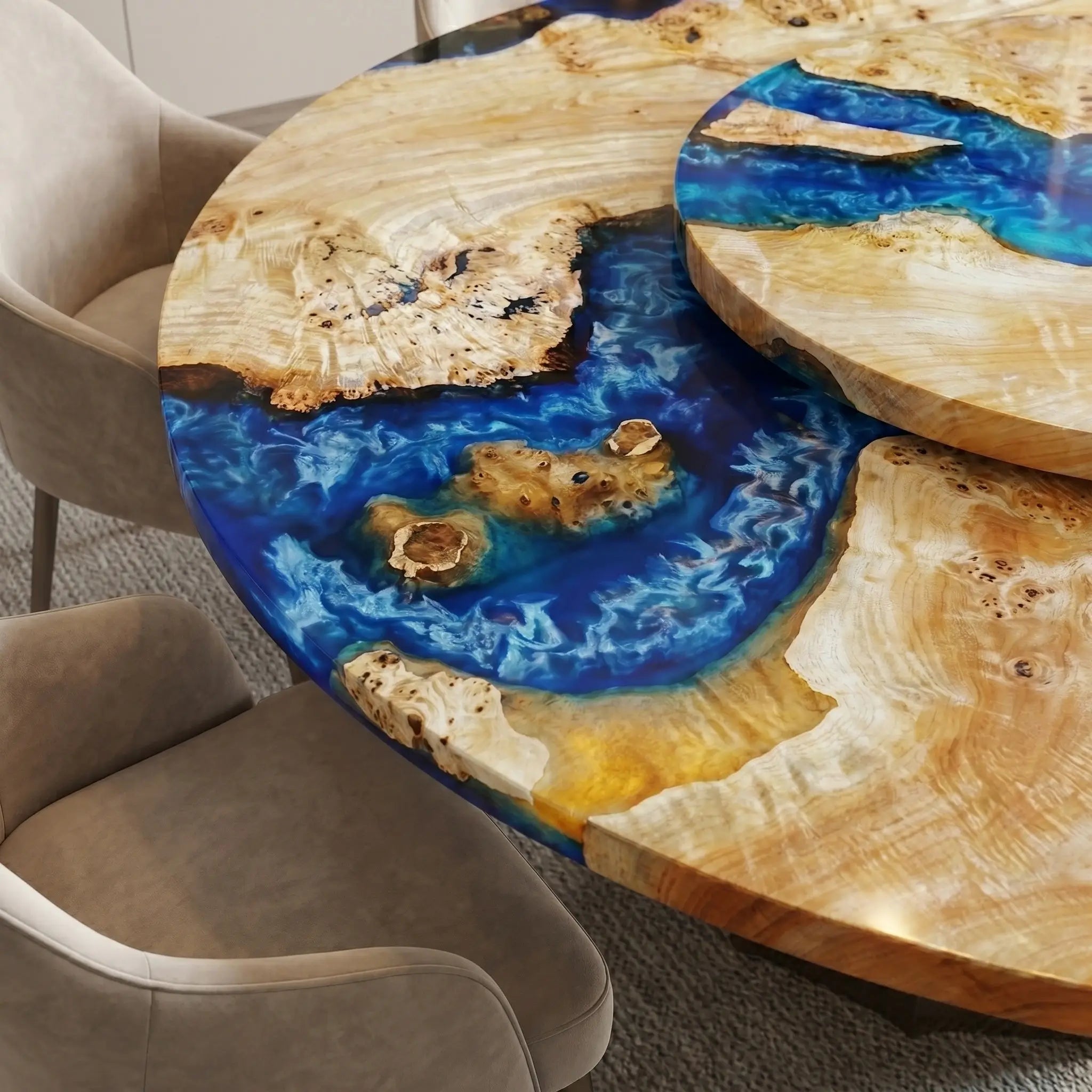 Custom-Poplar-Epoxy-Resin-Round-Coffee-Table-Blue-Resin-ERP-36-19
