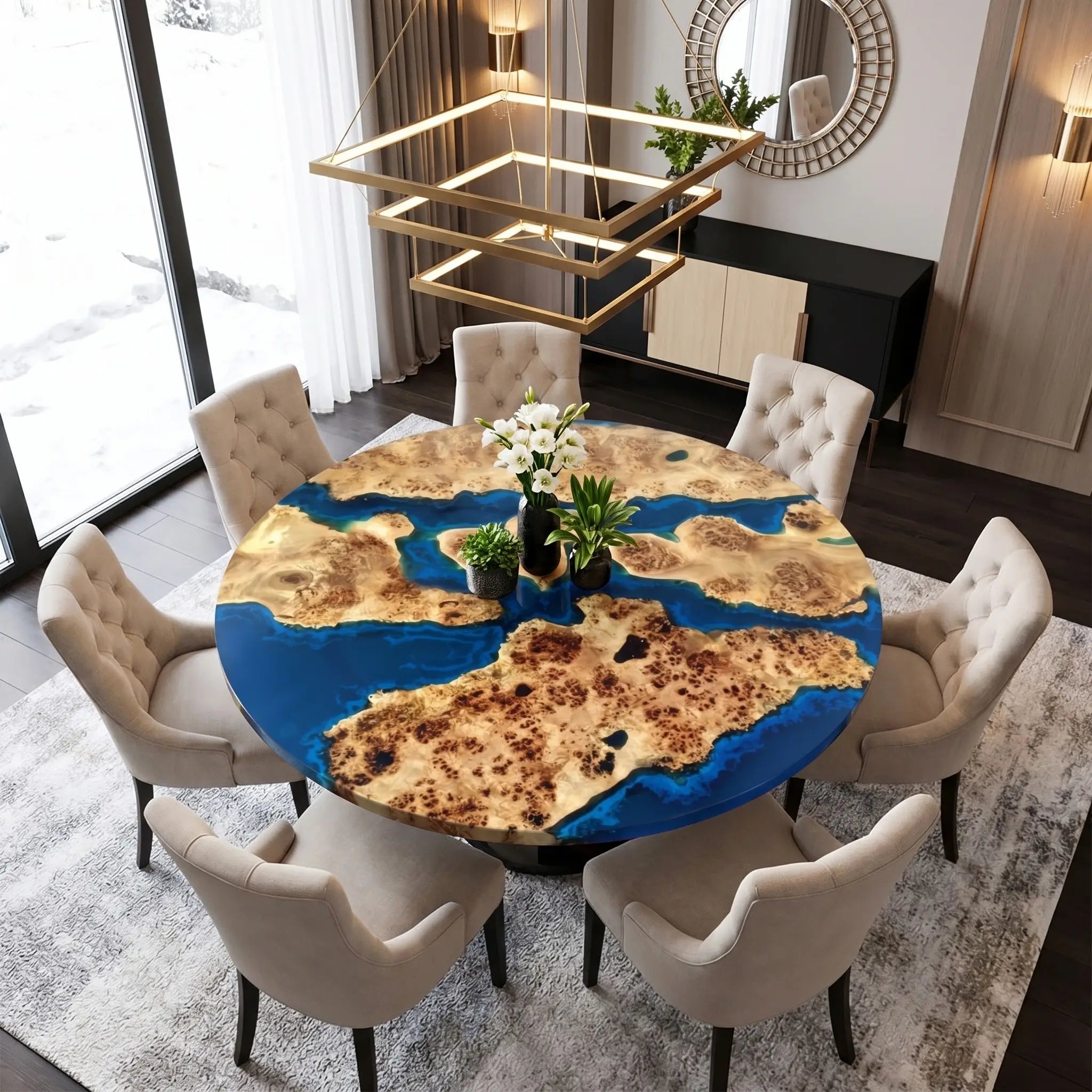 Custom-Poplar-Epoxy-Resin-Round-Coffee-Table-Blue-Resin-ERT-68-23