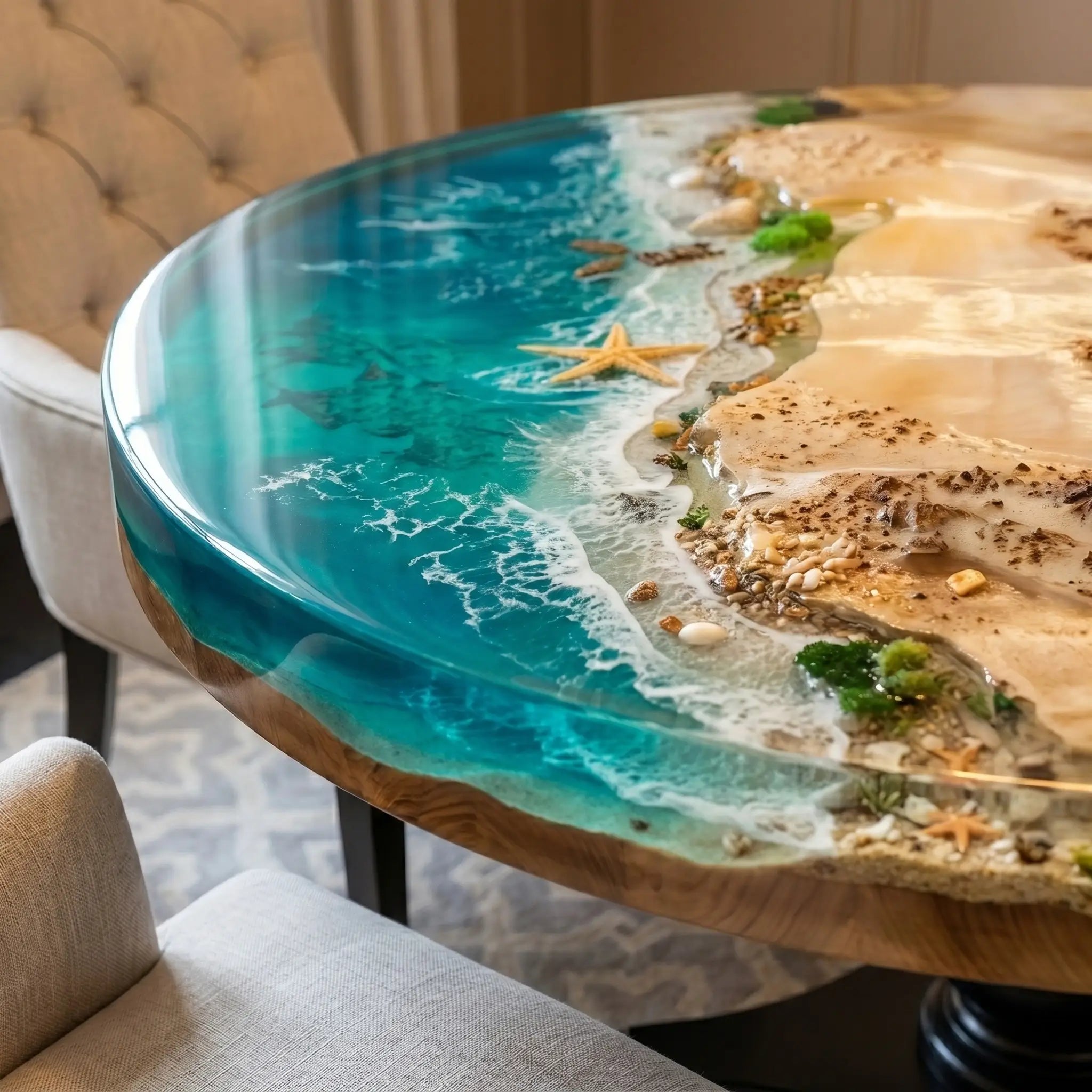 Custom-Poplar-Epoxy-Resin-Round-Coffee-Table-Blue-Resin-ORT-61-21