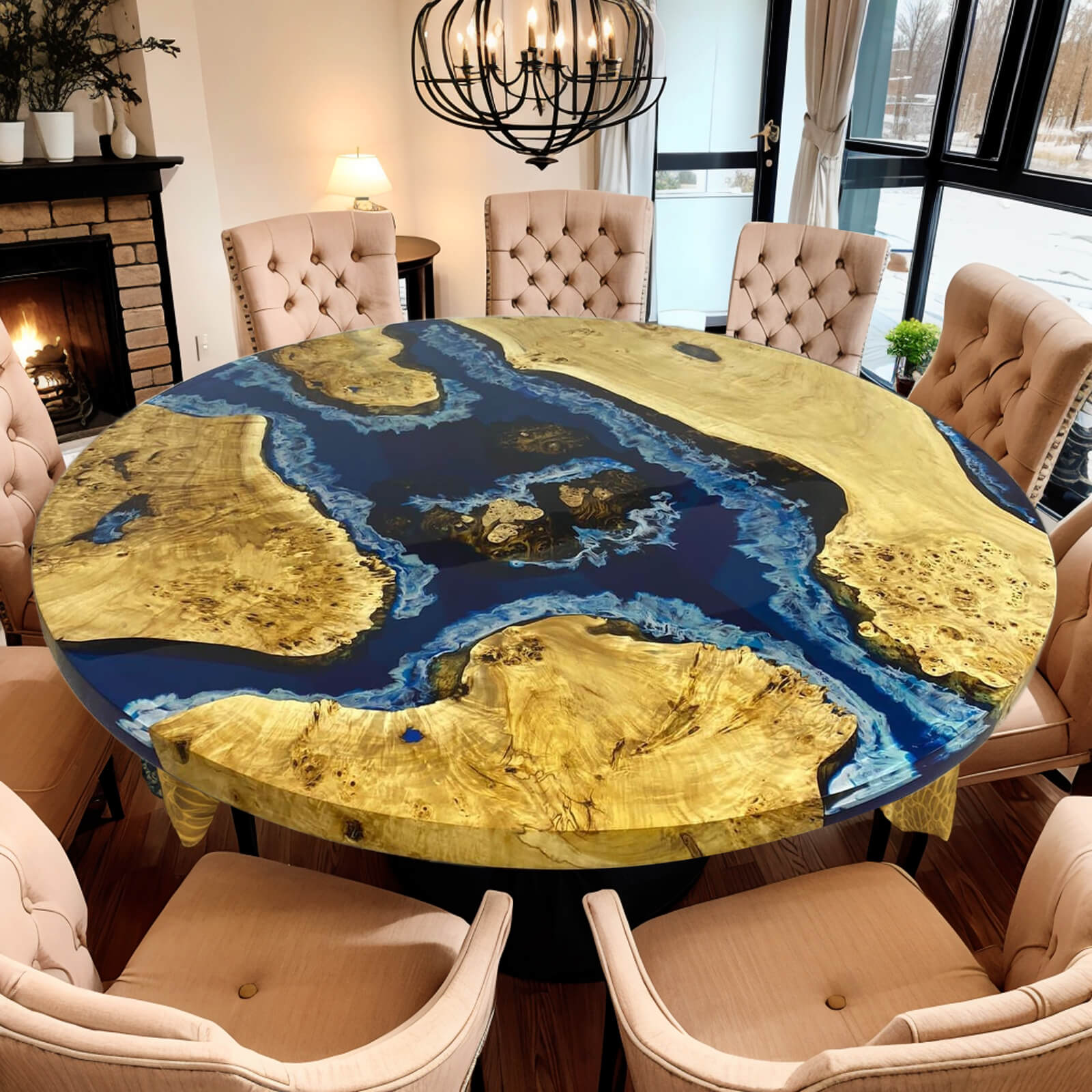 custom-poplar-epoxy-resin-round-coffee-table-blue-resin-ott-83-79