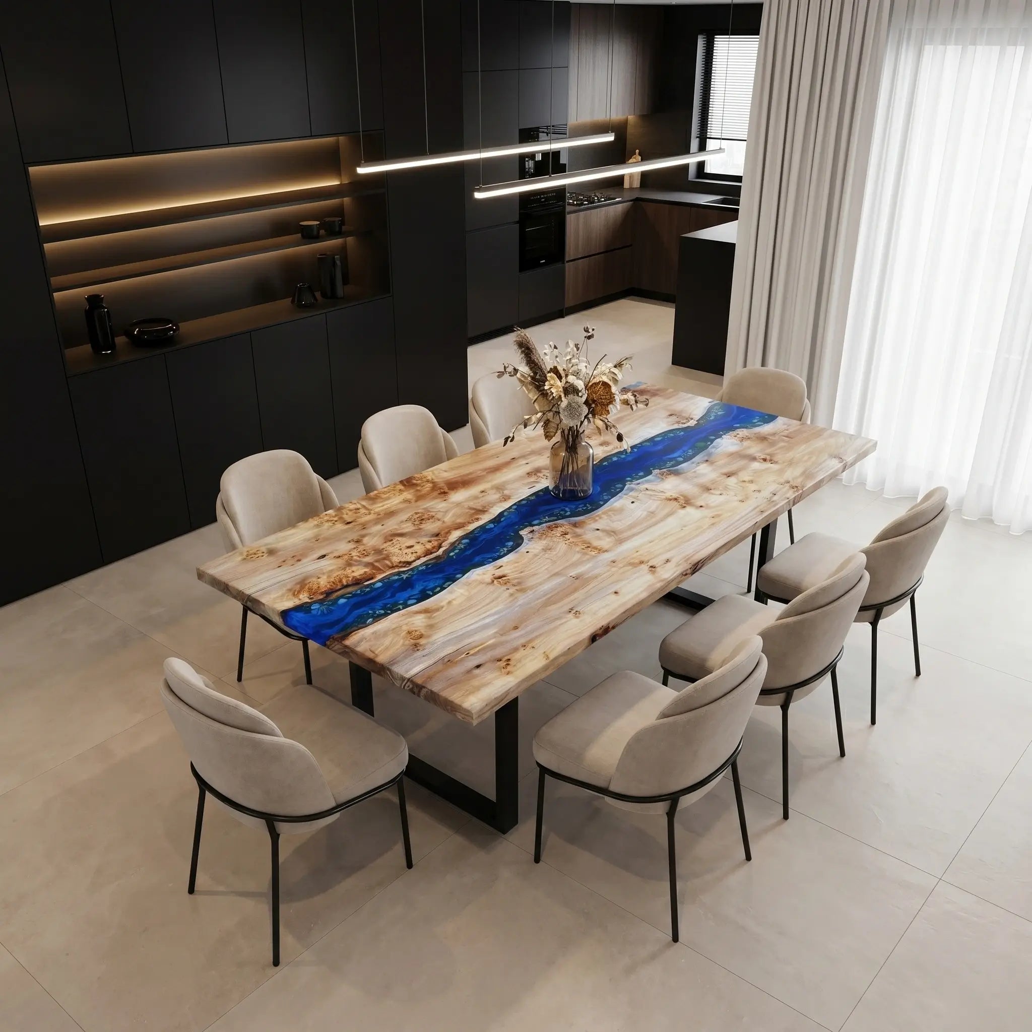 Custom-Poplar-Wood-Epoxy-Resin-River-Table-Blue-Waves-ORT-37-18