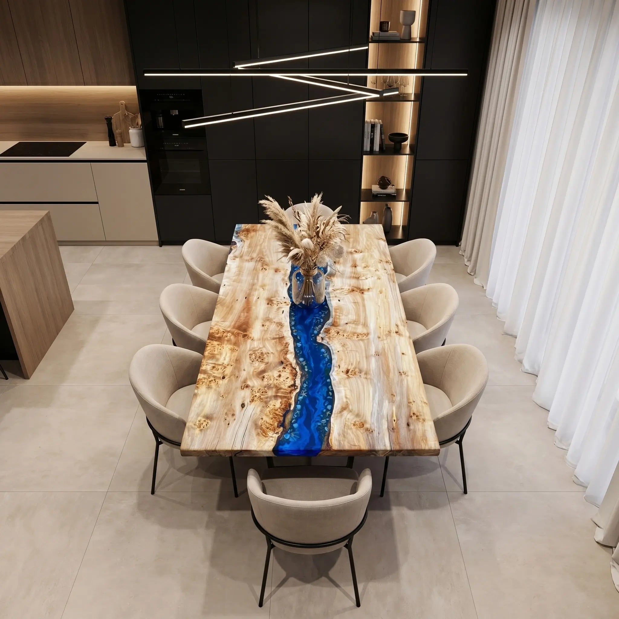 Custom-Poplar-Wood-Epoxy-Resin-River-Table-Blue-Waves-ORT-37-23