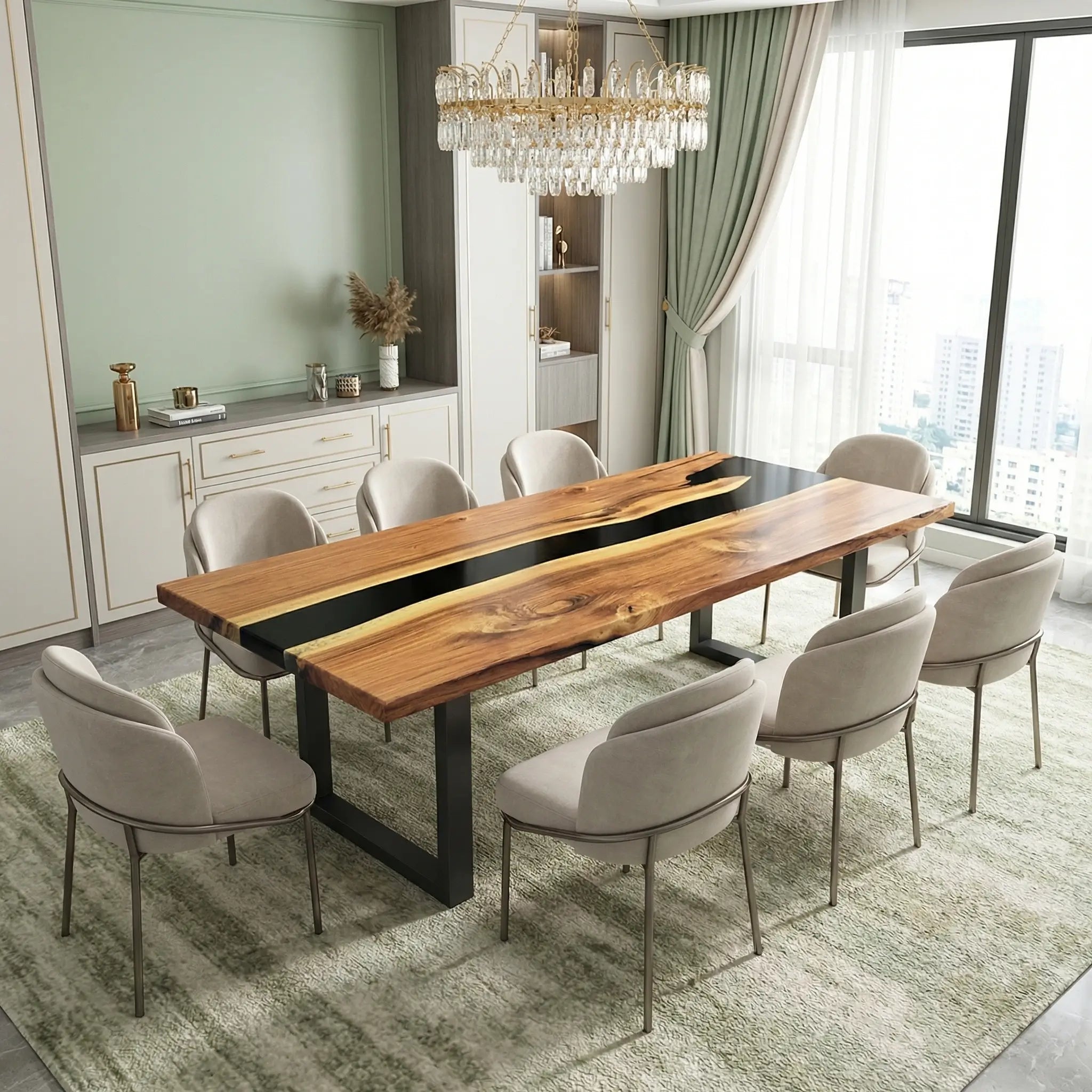 Custom-Walnut-Epoxy-Resin-River-Table-Black-Resin-ORT-65-21