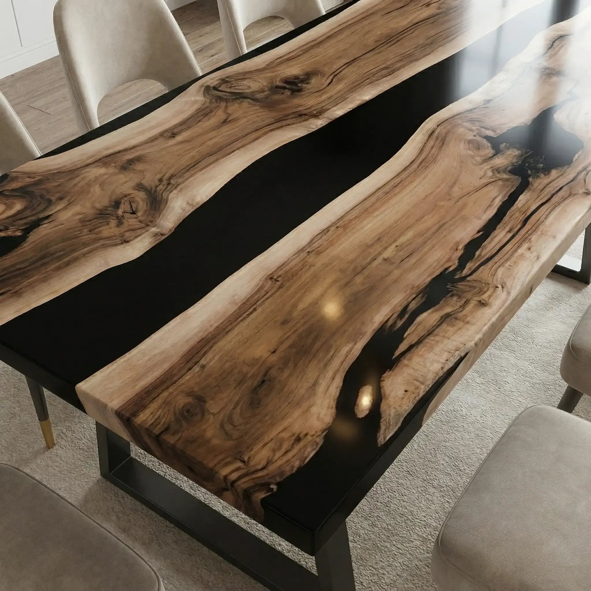 Custom-Walnut-Epoxy-Resin-River-Table-Black-Resin-RFT-94-19