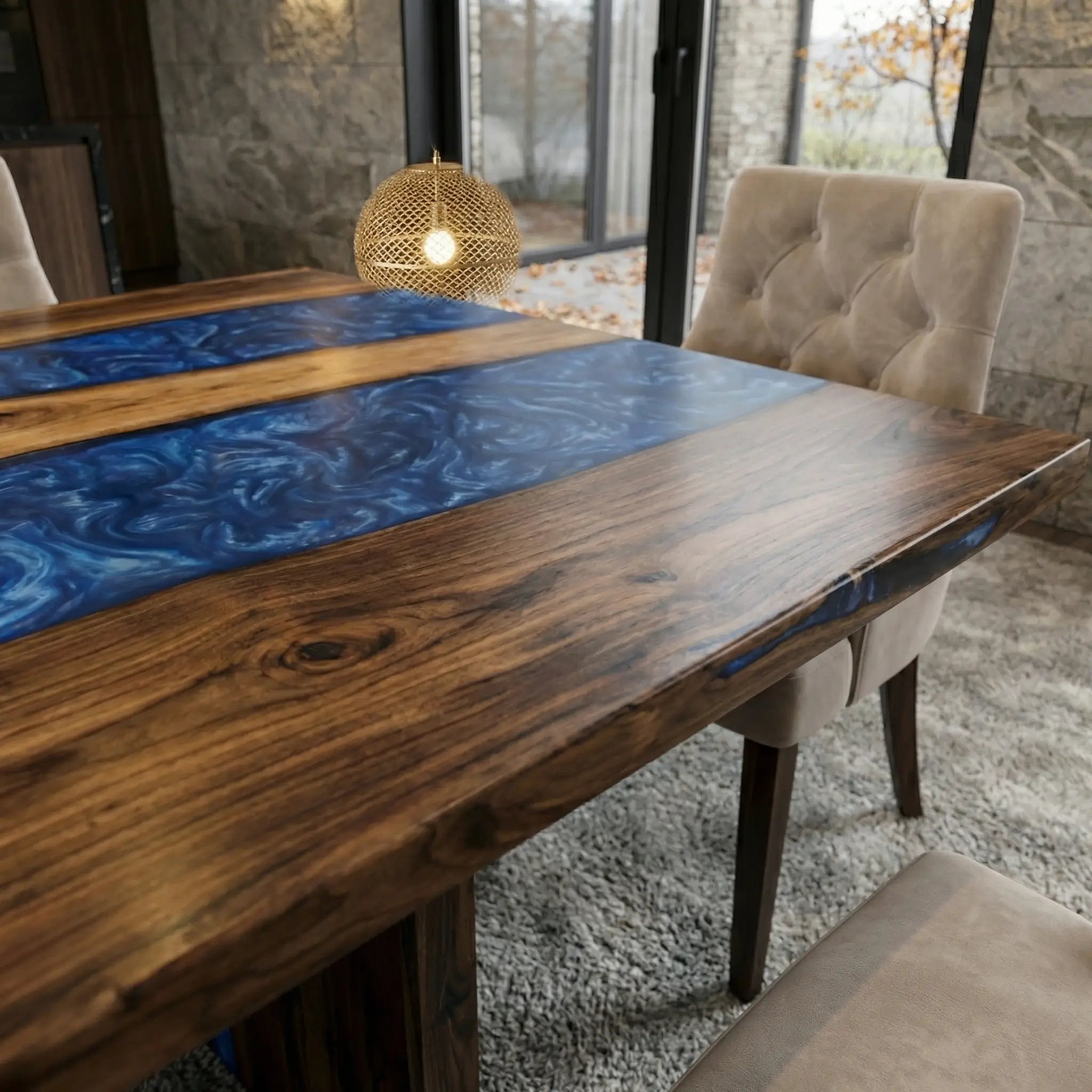 Custom-Walnut-Epoxy-Resin-River-Table-Blue-Resin-WER-78-20