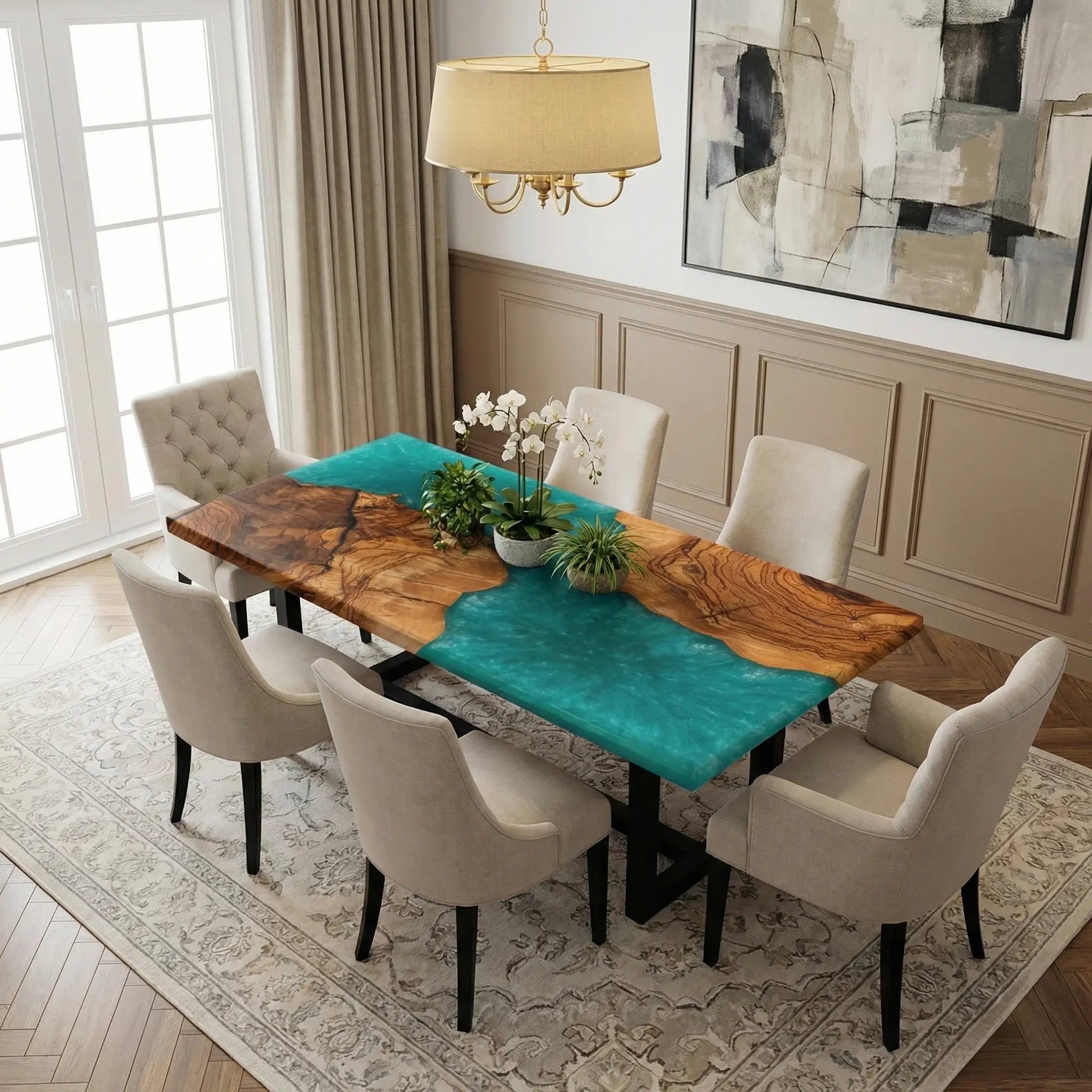 Custom-Walnut-Epoxy-Resin-River-Table-Blue-Resin-WRT-72-23