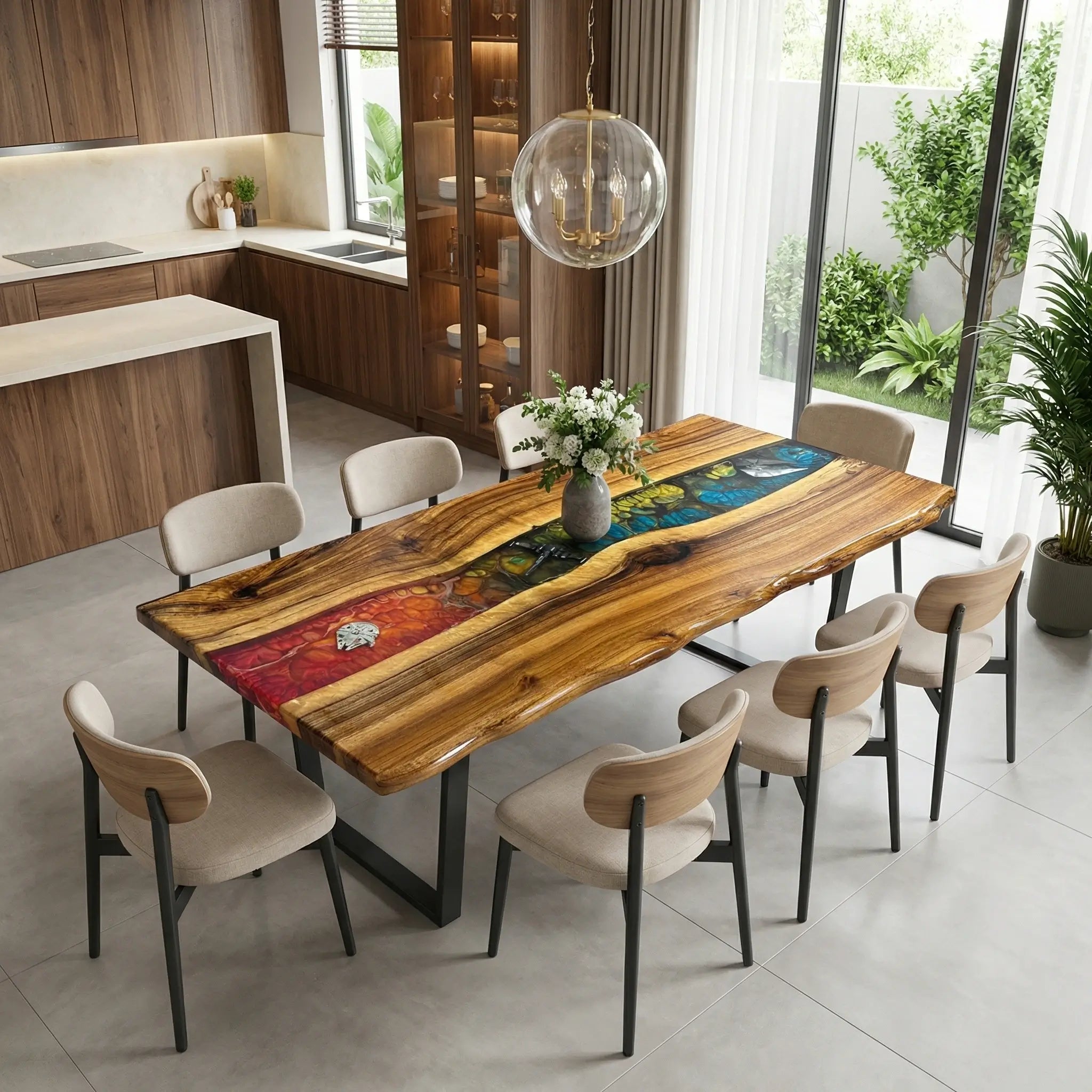 Custom-Walnut-Epoxy-Resin-River-Table-Colorful-Resin-ORT-38-24
