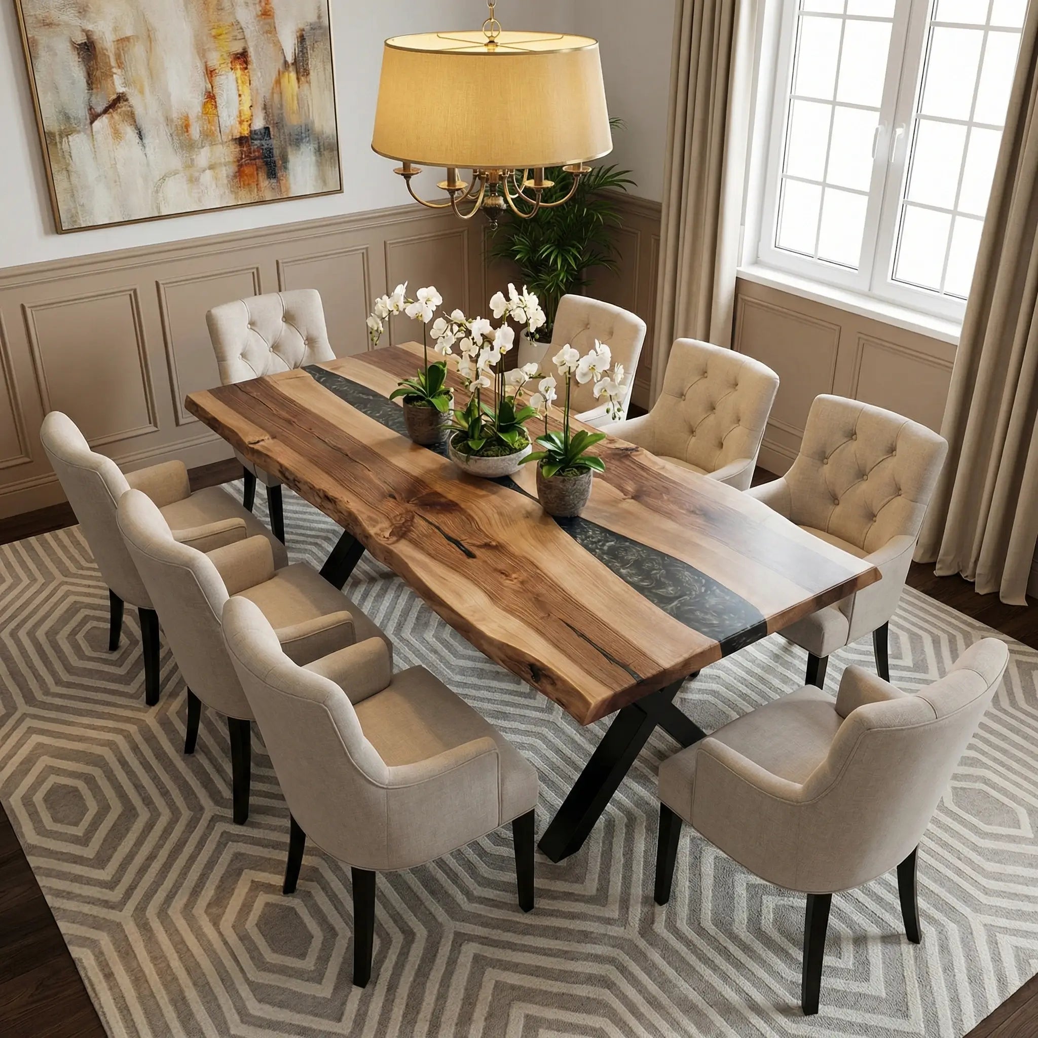 Custom-Walnut-Epoxy-Resin-River-Table-Graphite-Gray-XRT-47-19