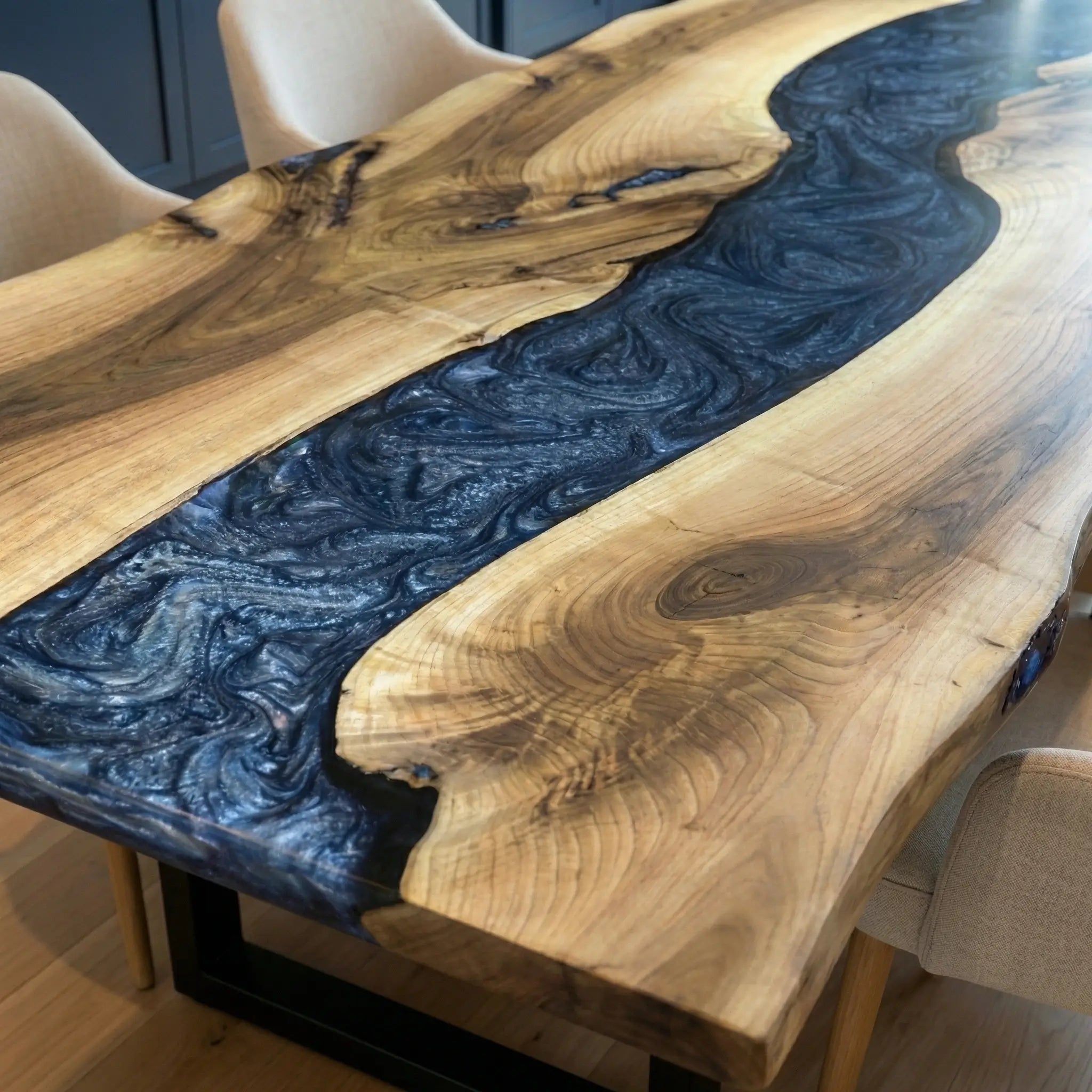 Custom-Walnut-Epoxy-Resin-River-Table-Gray-Resin-WRT-50-21