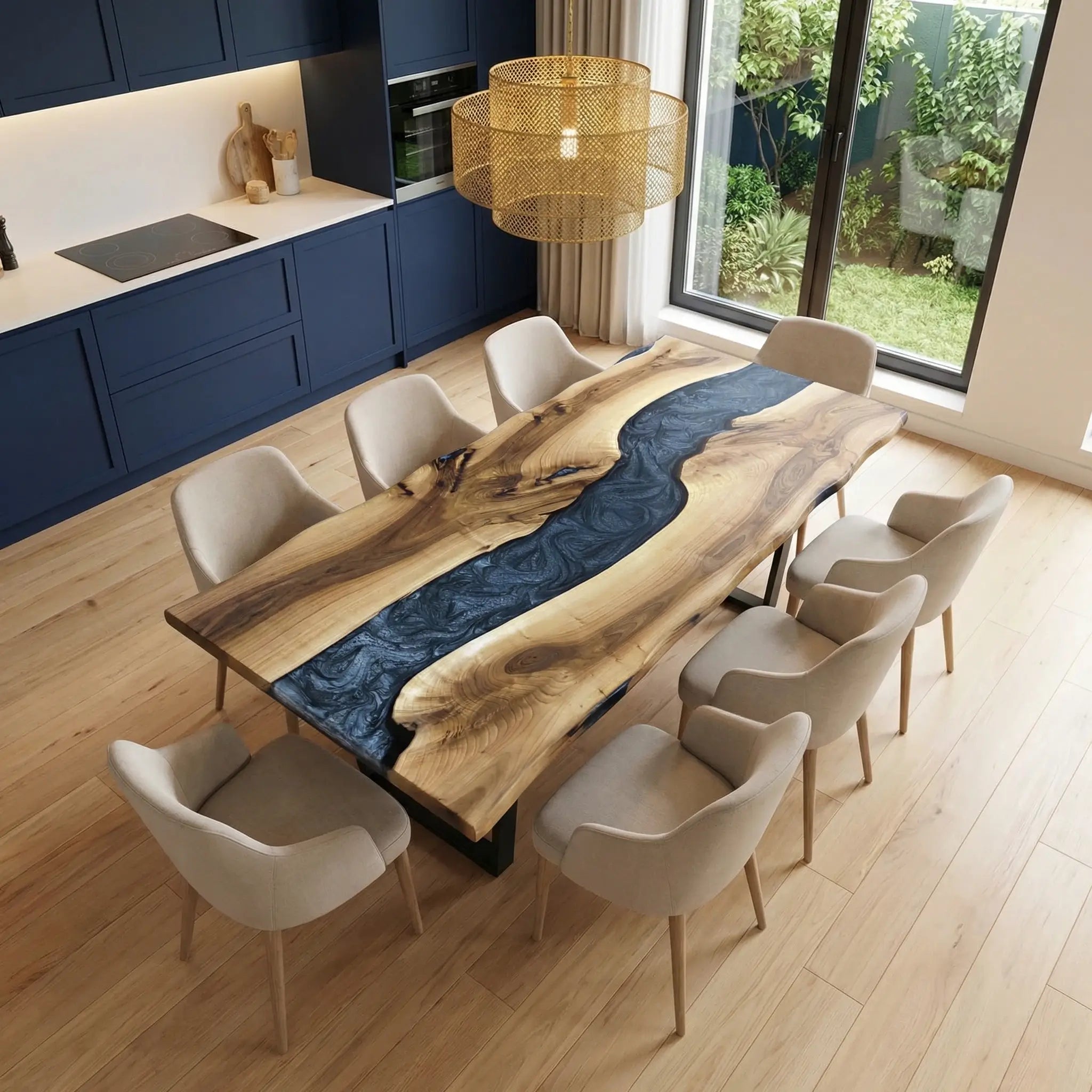 Custom-Walnut-Epoxy-Resin-River-Table-Gray-Resin-WRT-50-23