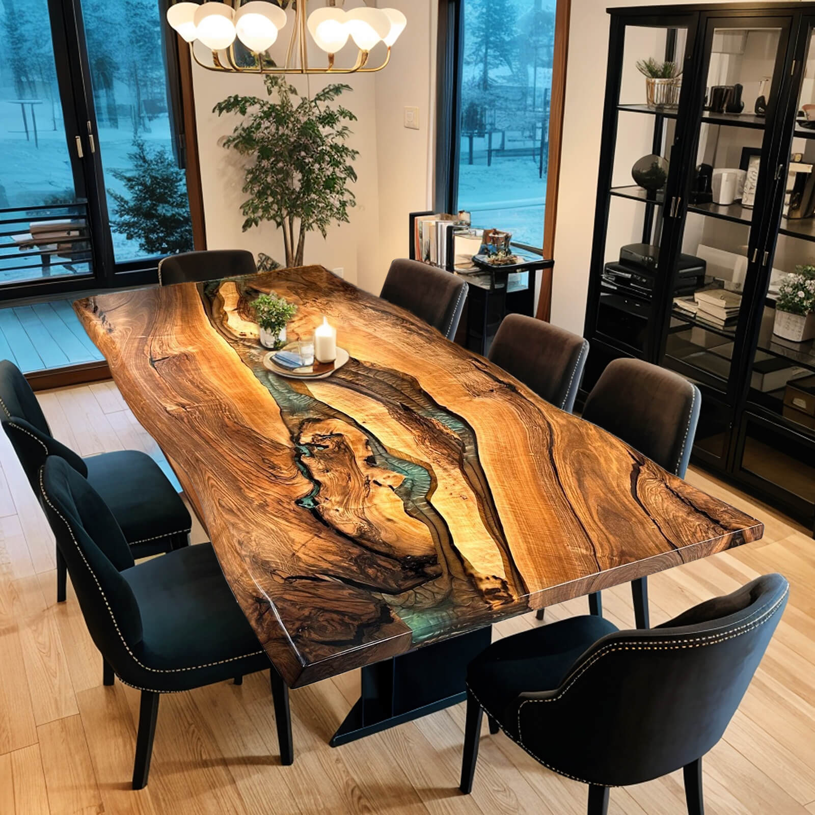custom-walnut-epoxy-resin-river-table-green-resin-qtr-84-55