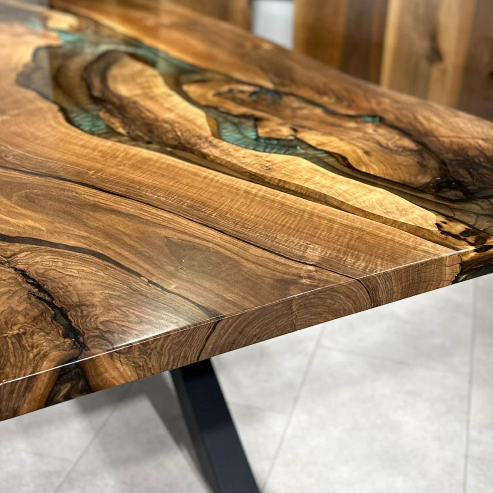 custom-walnut-epoxy-resin-river-table-green-resin-qtr-84-93