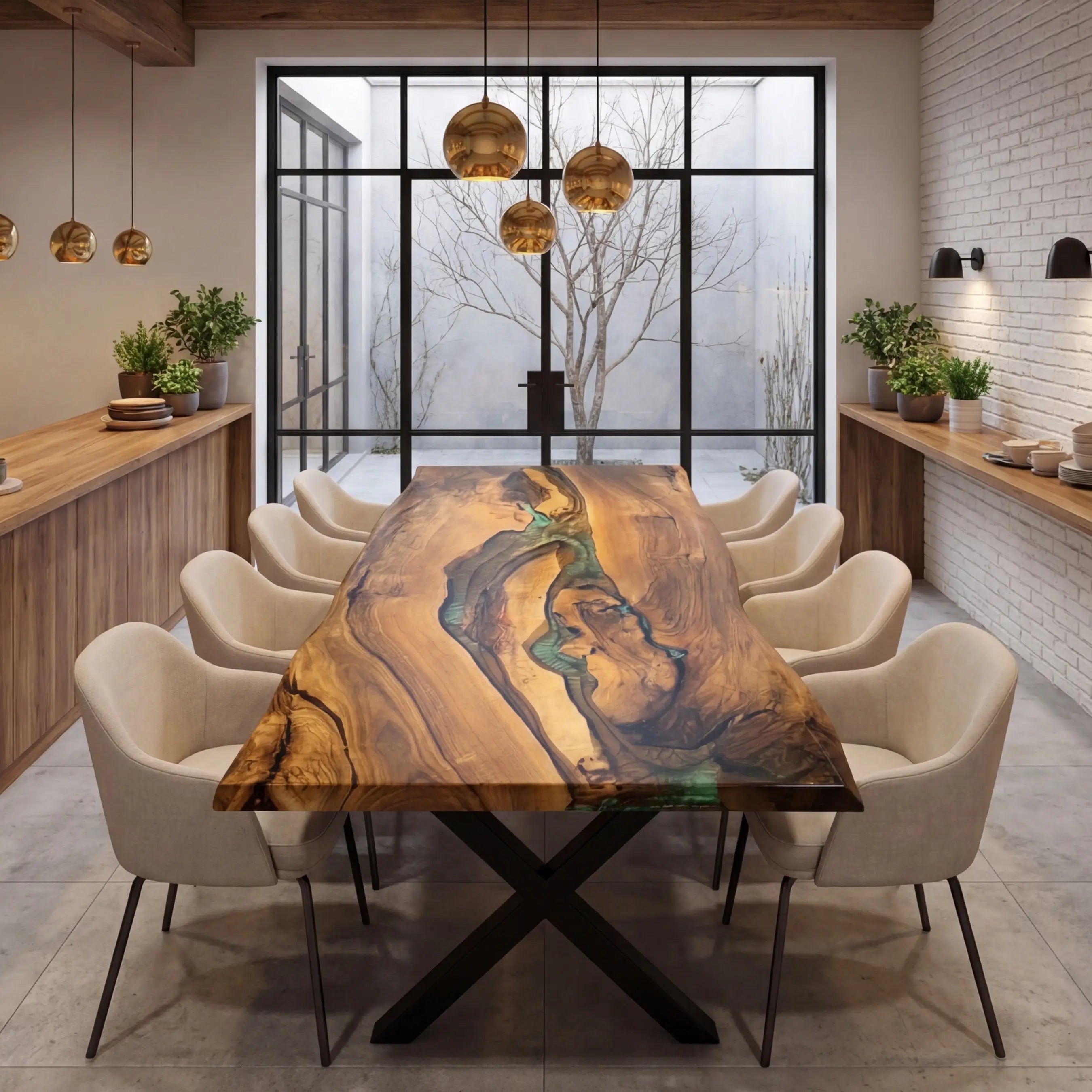 Custom-Walnut-Epoxy-Resin-River-Table-Green-Resin-QTR-84-19