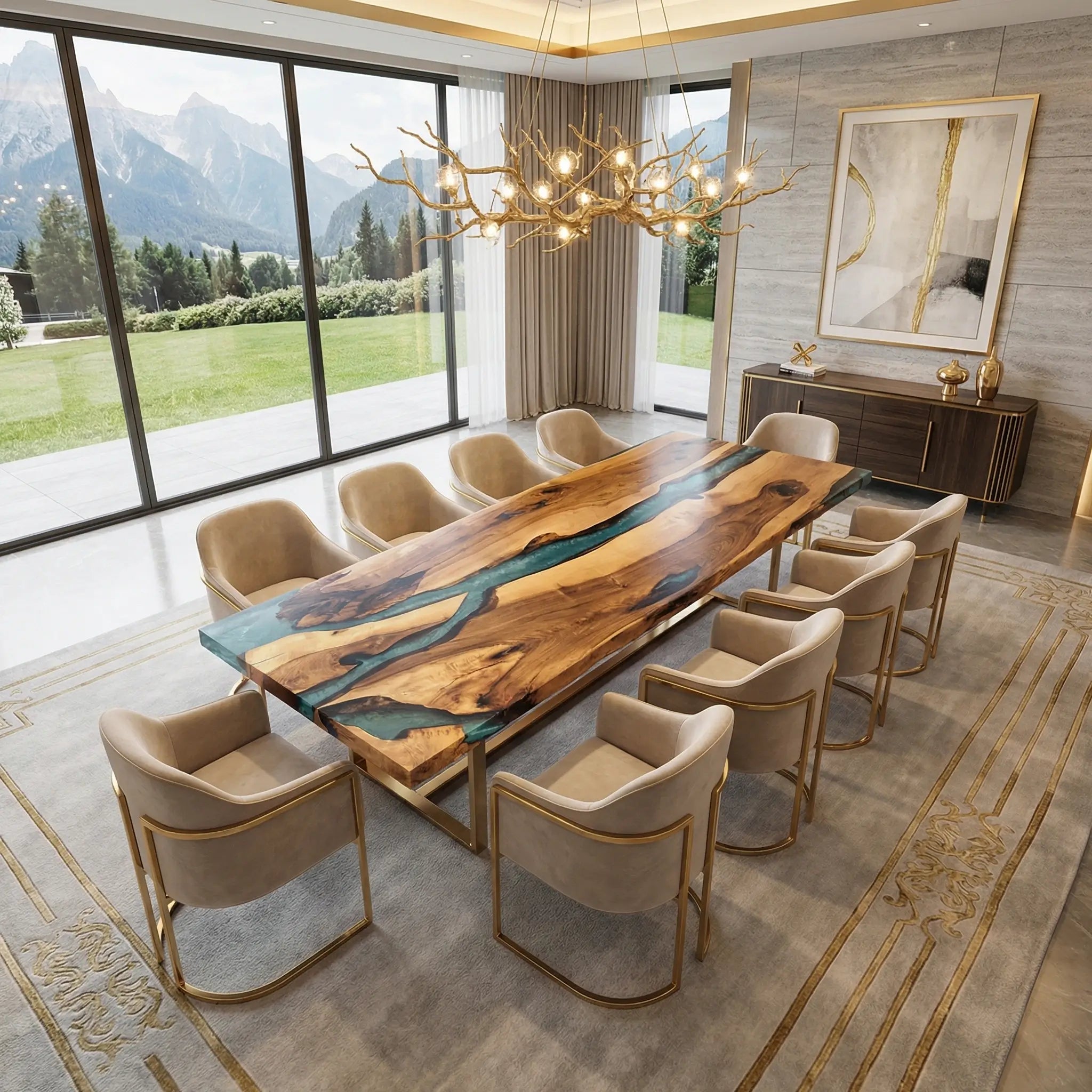 Custom-Walnut-Epoxy-Resin-River-Table-Grey-Blue-Resin-WRT-42-21