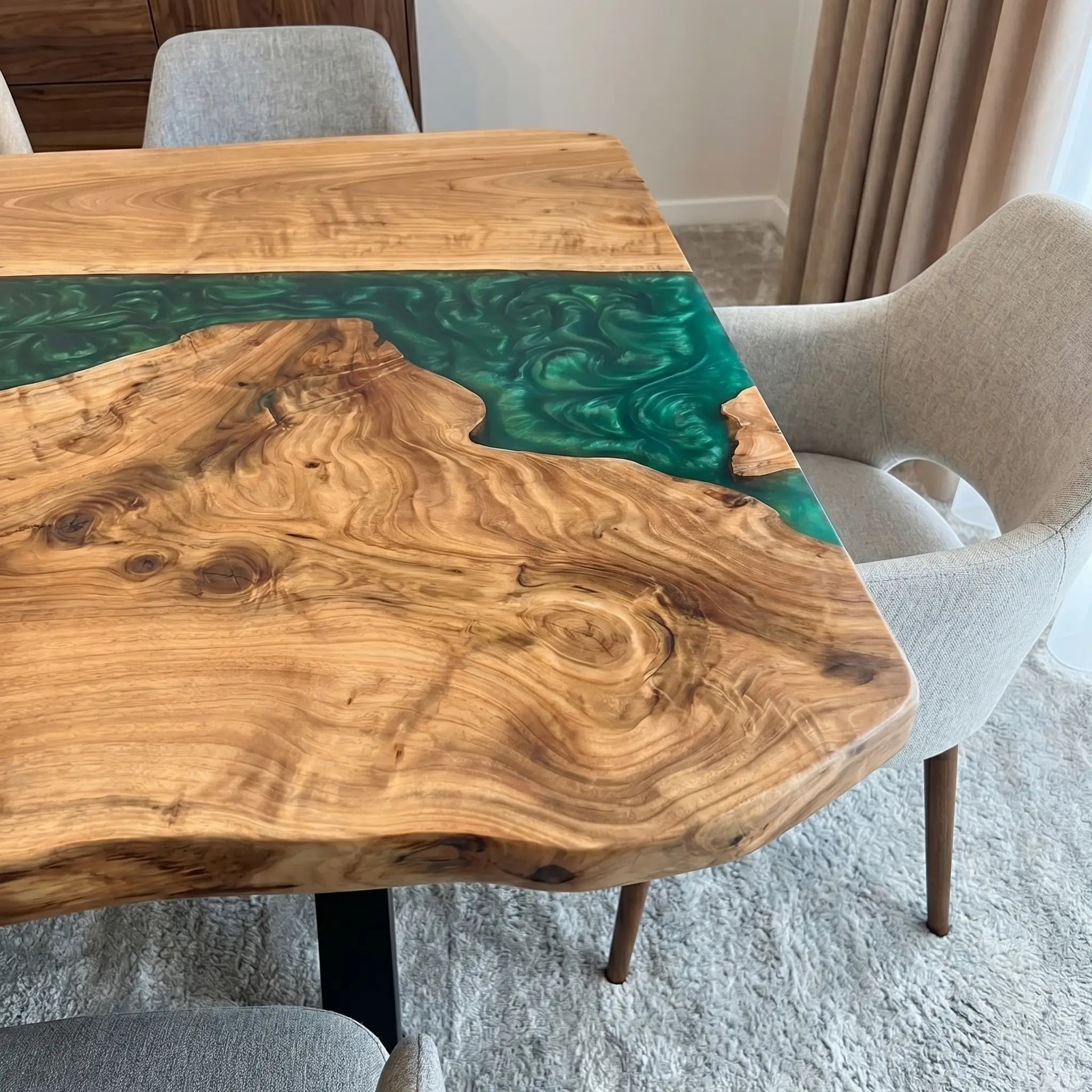 Custom-Walnut-Epoxy-Resin-River-Table-Pearl-Green-ORT-38-19