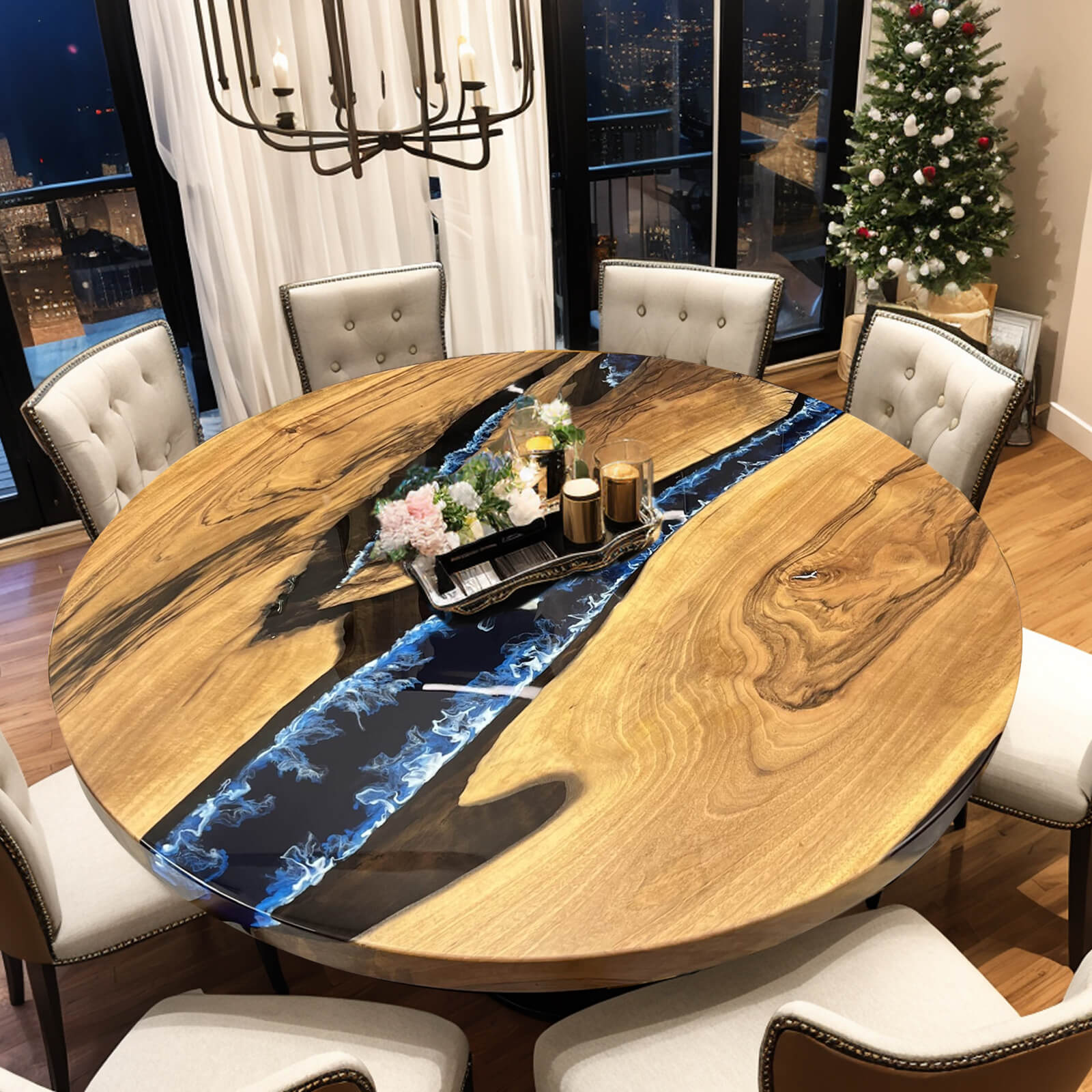 custom-walnut-epoxy-resin-round-coffee-table-blue-ocean-erv-23-76