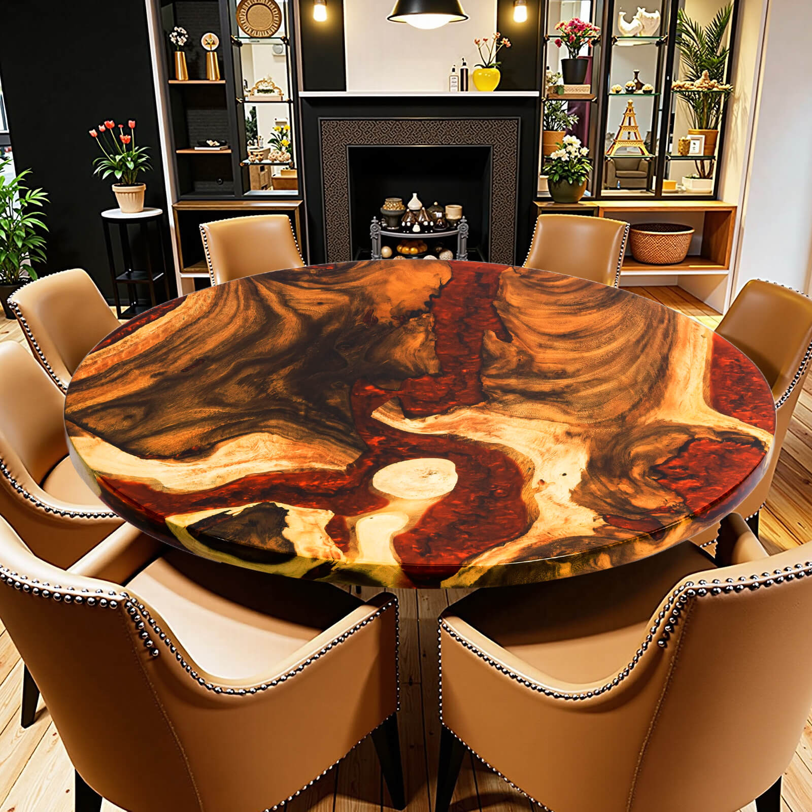 custom-walnut-epoxy-resin-round-coffee-table-red-resin-wpt-83-35