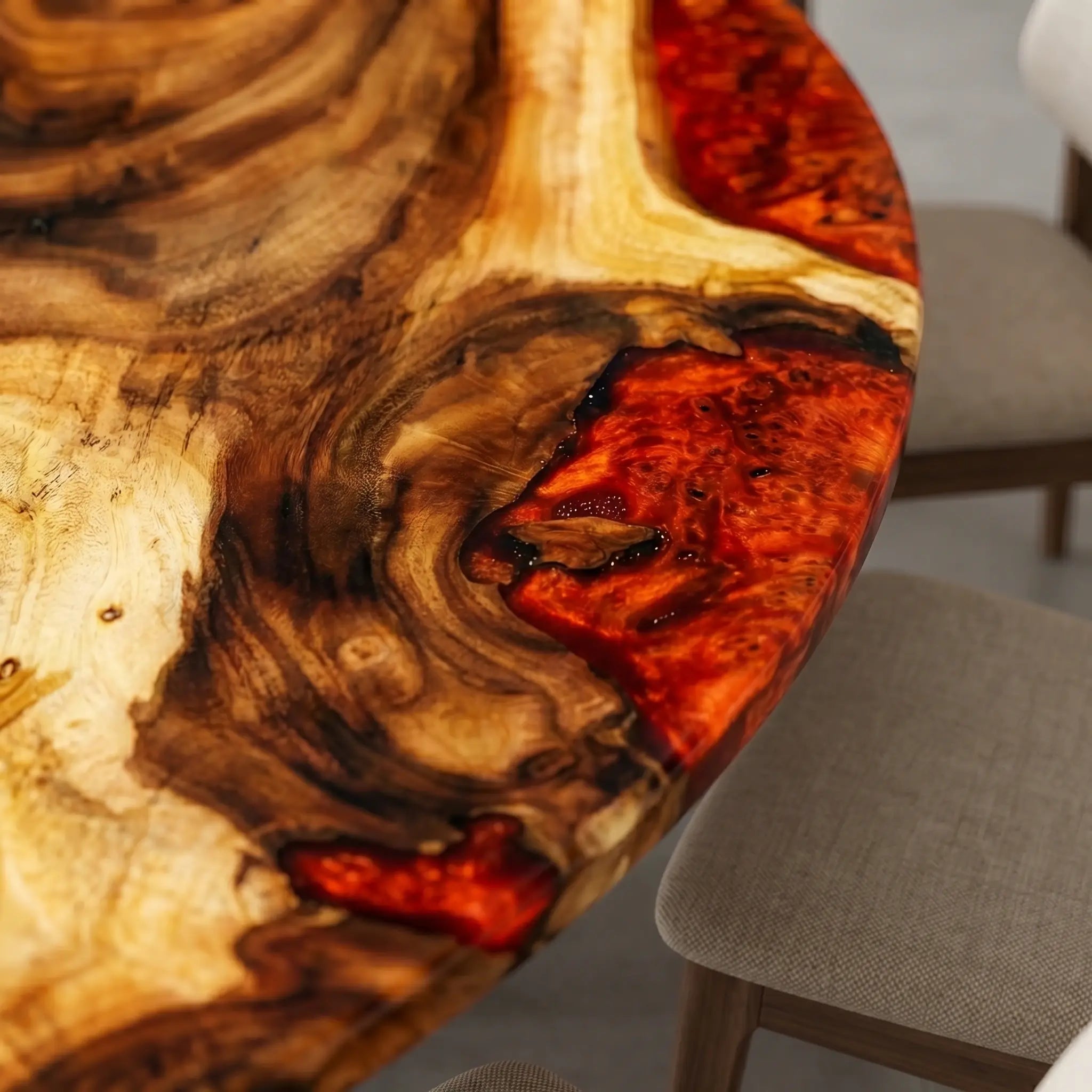 Custom-Walnut-Epoxy-Resin-Round-Coffee-Table-Red-Resin-WPT-83-19