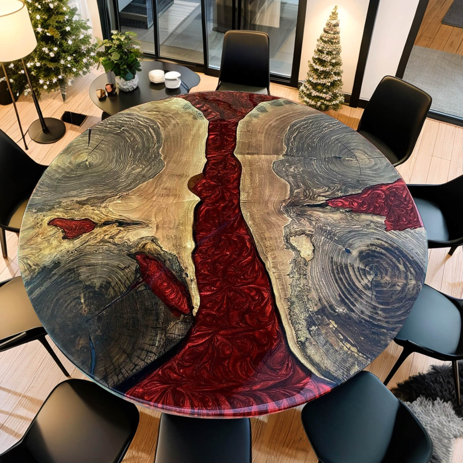 custom-walnut-epoxy-resin-round-coffee-table-red-resin-ykt-45-7