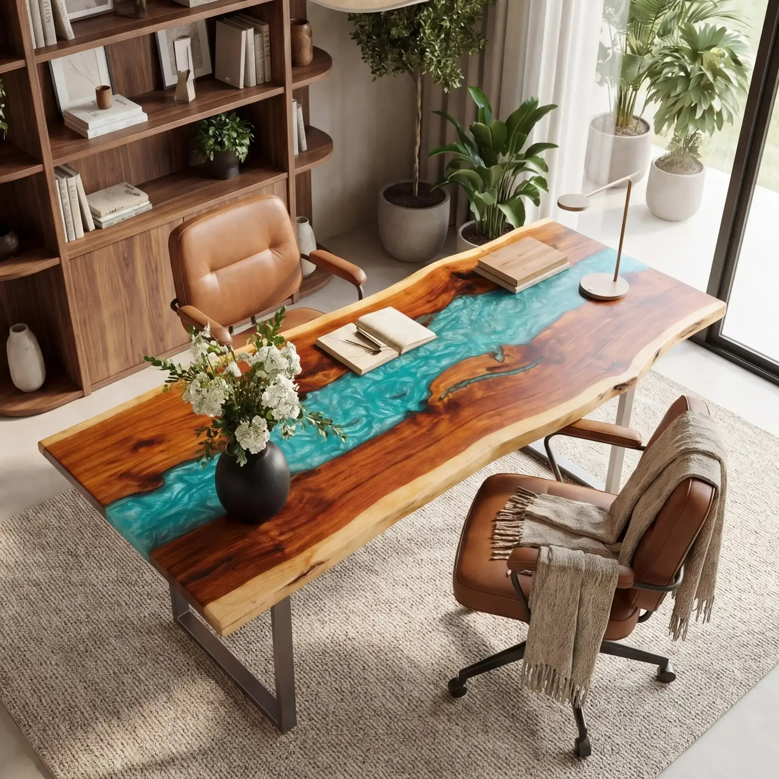 CustomOliveWoodandAquaResin4
