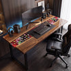 Custom Walnut and Embedded Gaming Theme Resin “Arcade Legacy” Series Desk RD-36