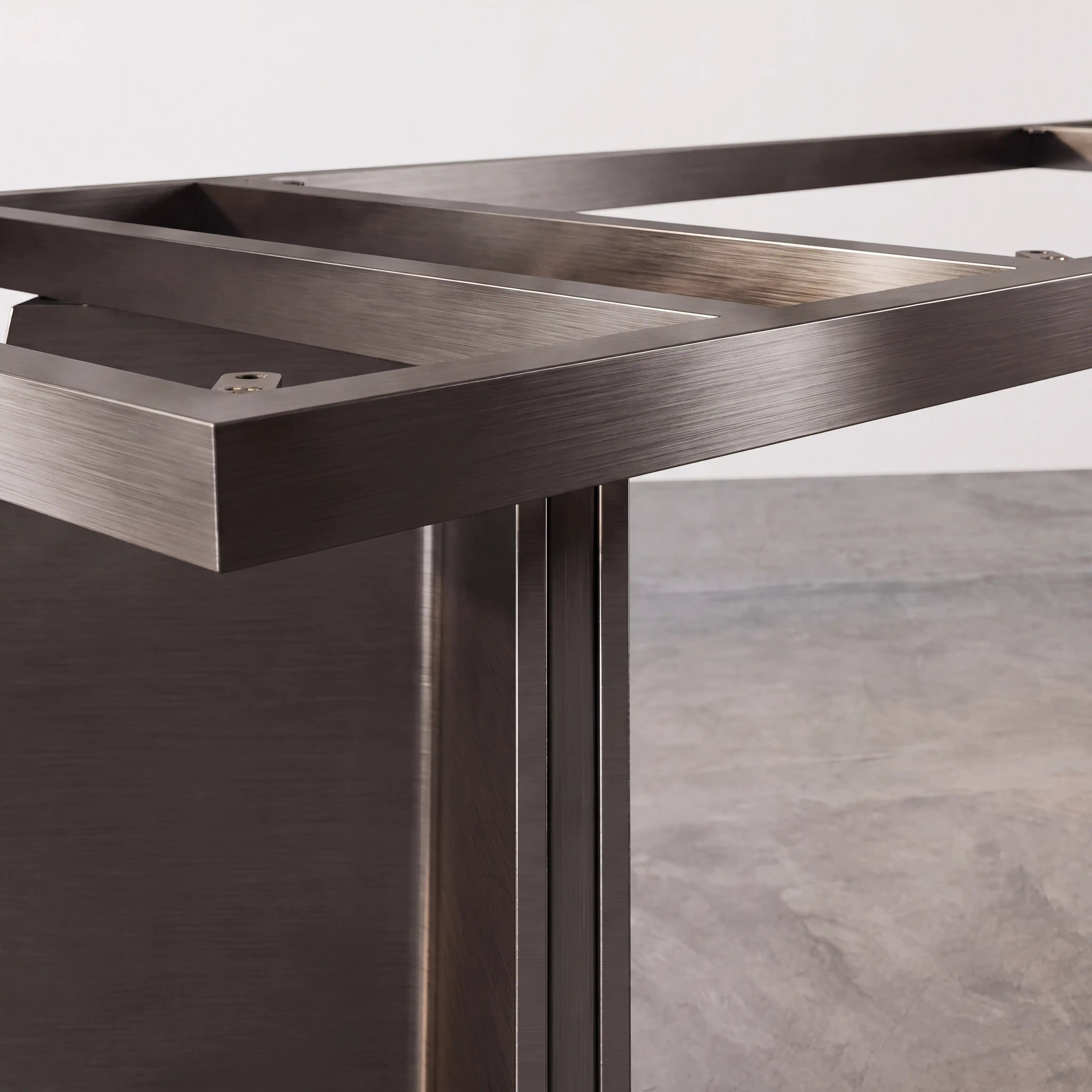 Dark Metal Table Base TL09