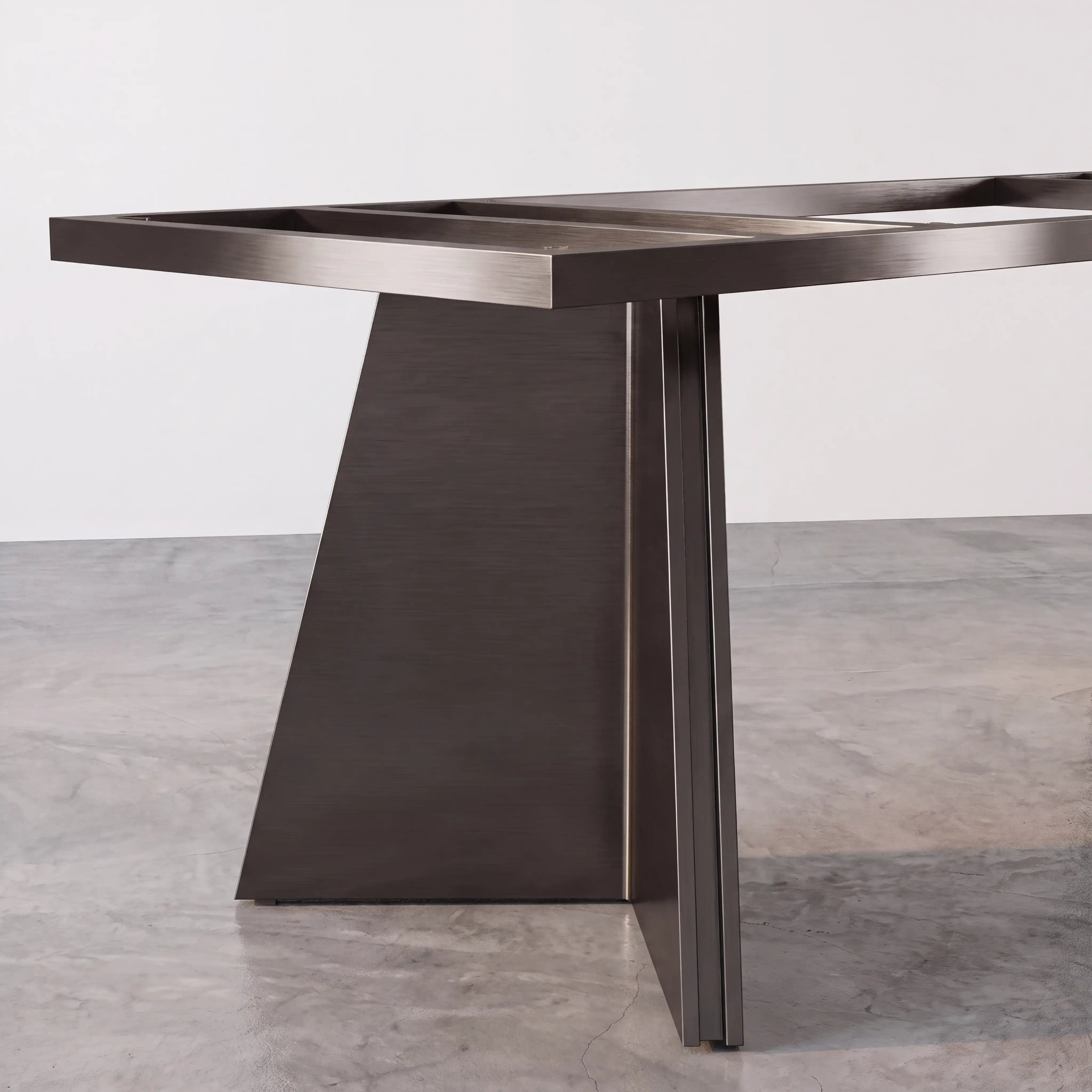 Dark Metal Table Base TL09