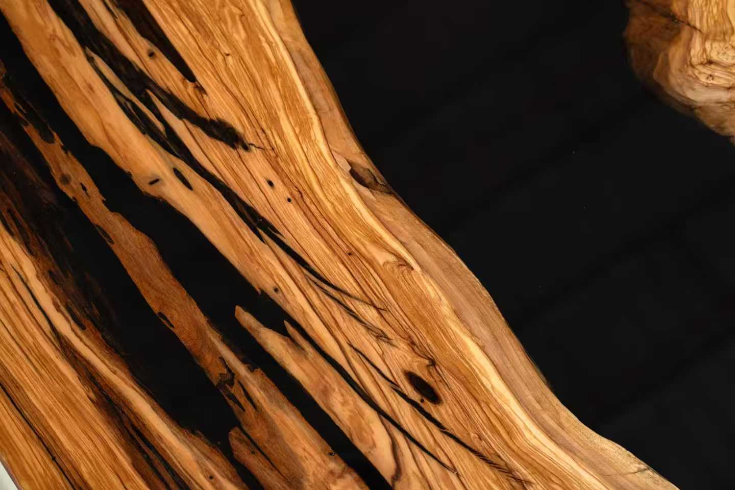 Christmas Promotion-60" × 36" Olive Wood Dining Table from CREATEA TABLE