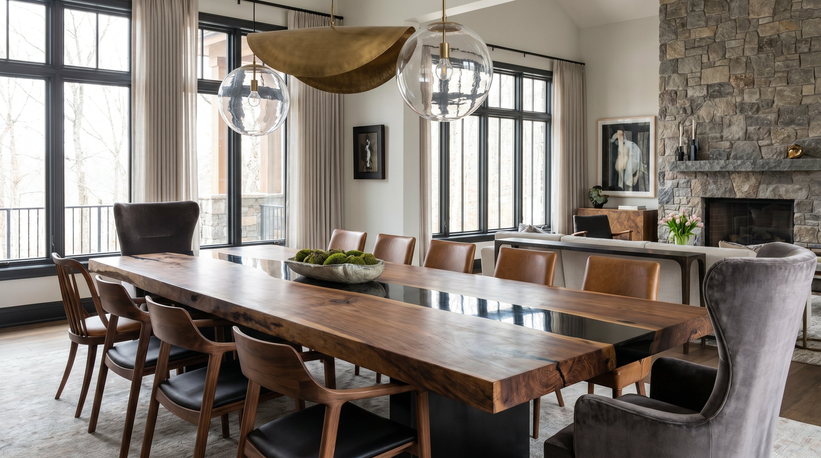 Top Choice for Dining Room Upgrades: Why Top Interior Designers are Ditching Fast Fashion for Solid Wood Resin Art in 2026