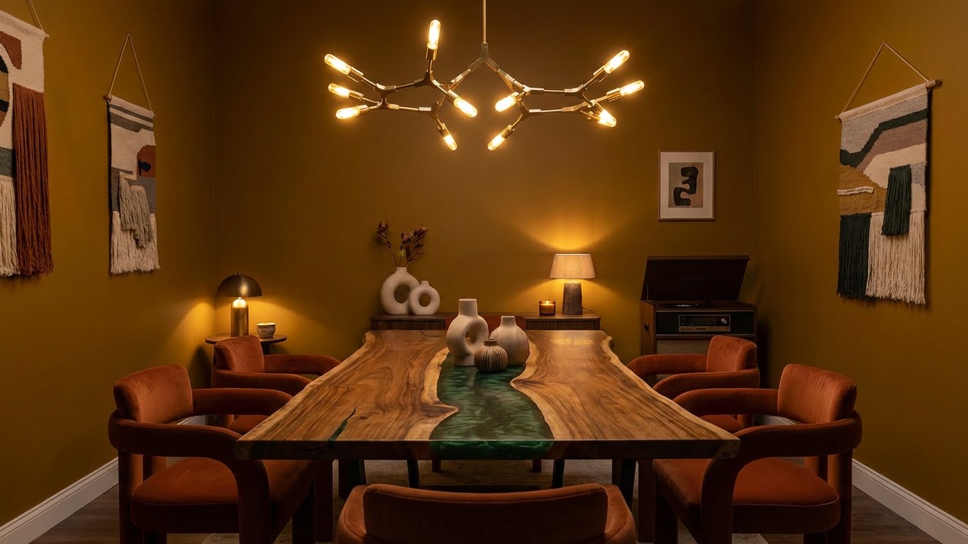 Ochre, Earth & Resin: The Definitive Guide to Styling Your Dining Room for 2026