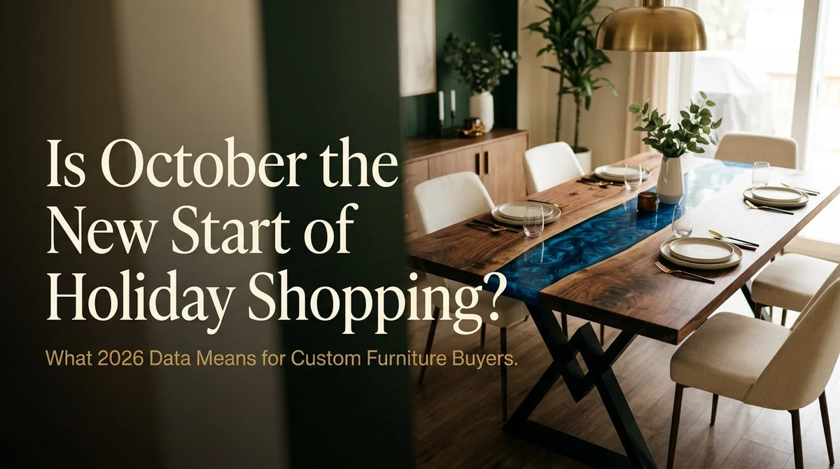 Is October the New Start of Holiday Shopping? What 2026 Data Means for Custom Furniture Buyers